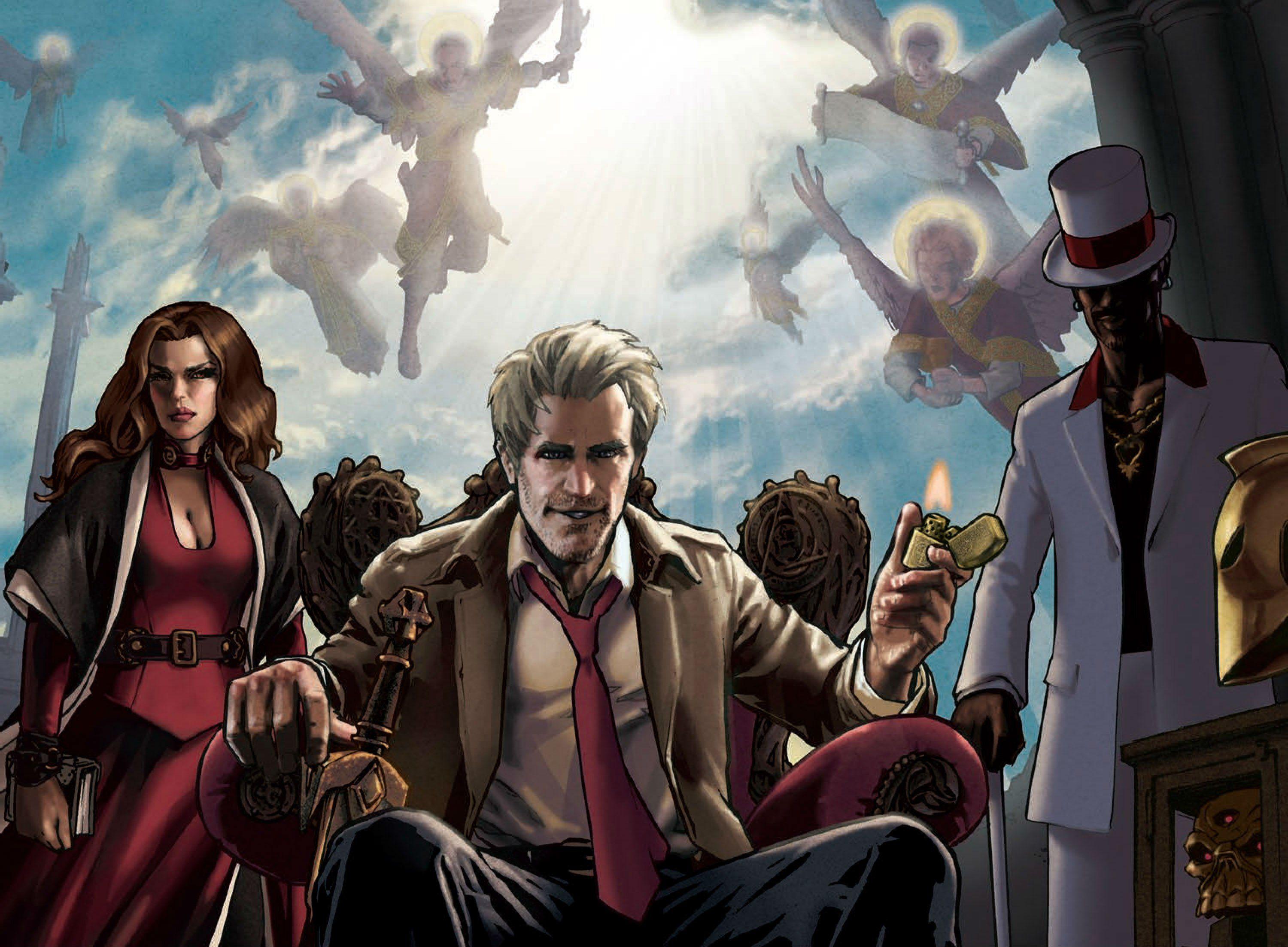 3000x2206 CONSTANTINE Dc Comics D C Comics Series Occult Horror Supernatural Drama Fantas 1constantine Wallpaperx2206