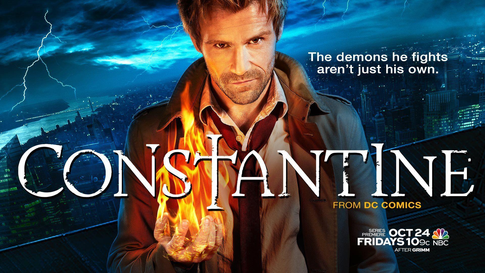 1920x1080 CONSTANTINE Series Fantasy Horror Drama Dc Comics Wallpaperx1080