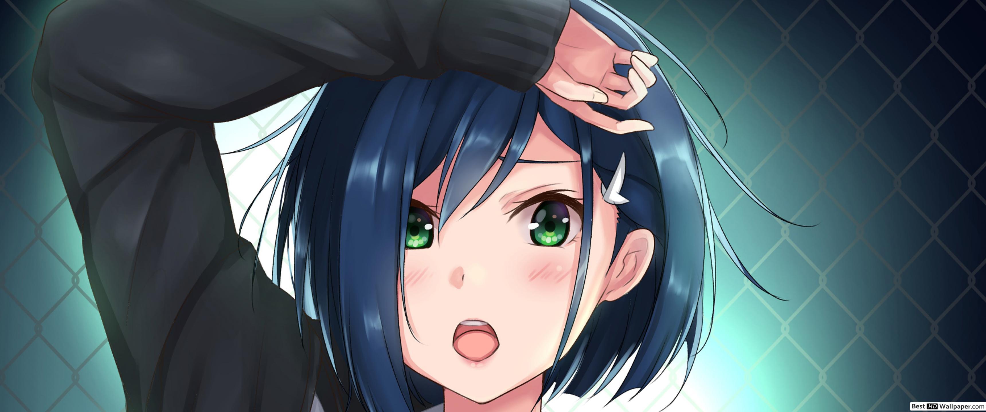 3440x1440 Green eyed Ichigo HD wallpaper download