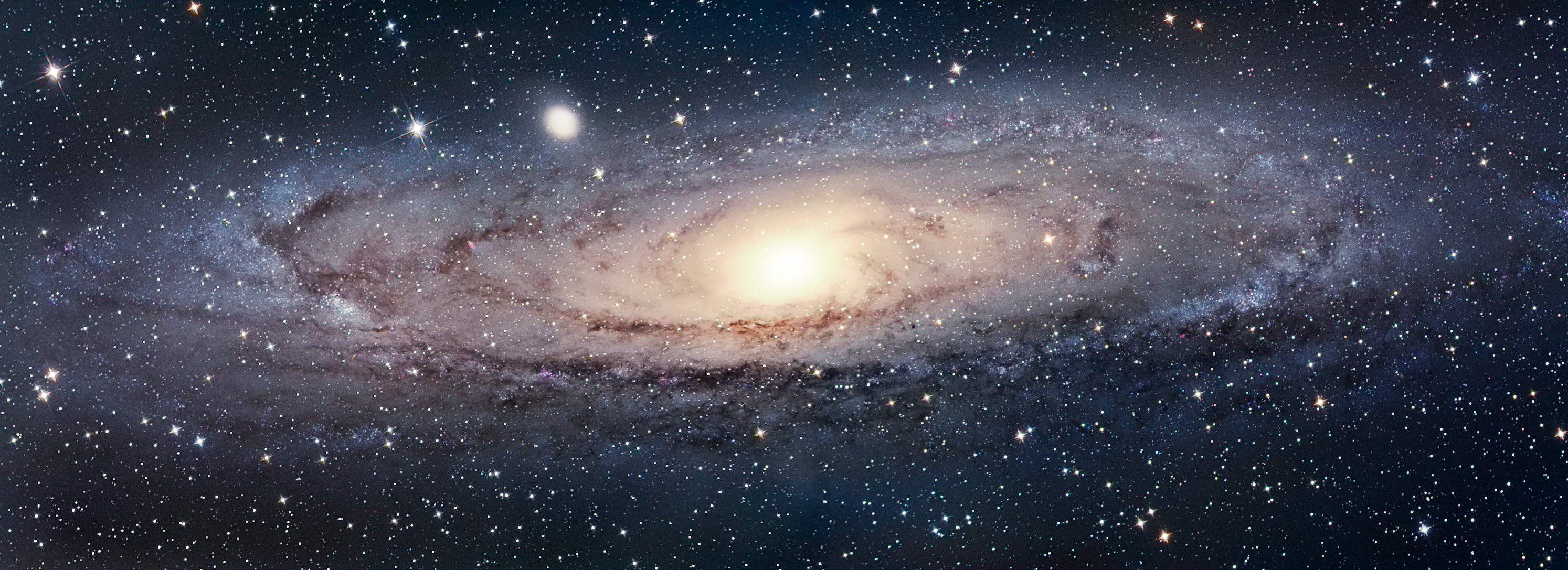2988x1087 Andromeda HD Wallpaper / Desktop and Mobile Image & Photo