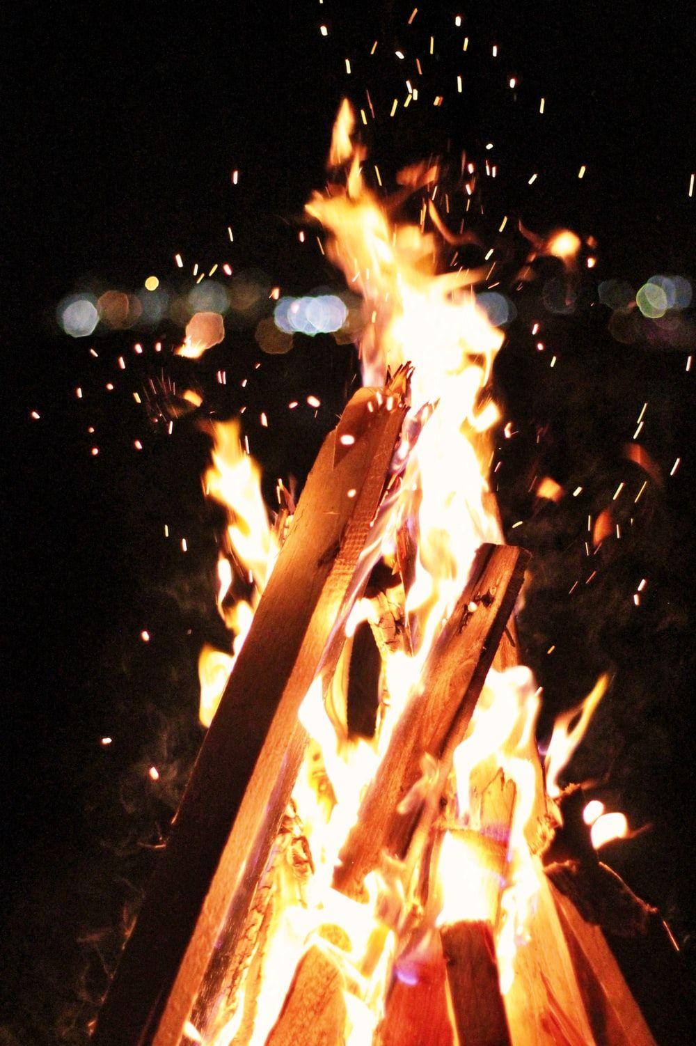 1000x1502 Beach Bonfire Picture. Download Free Image