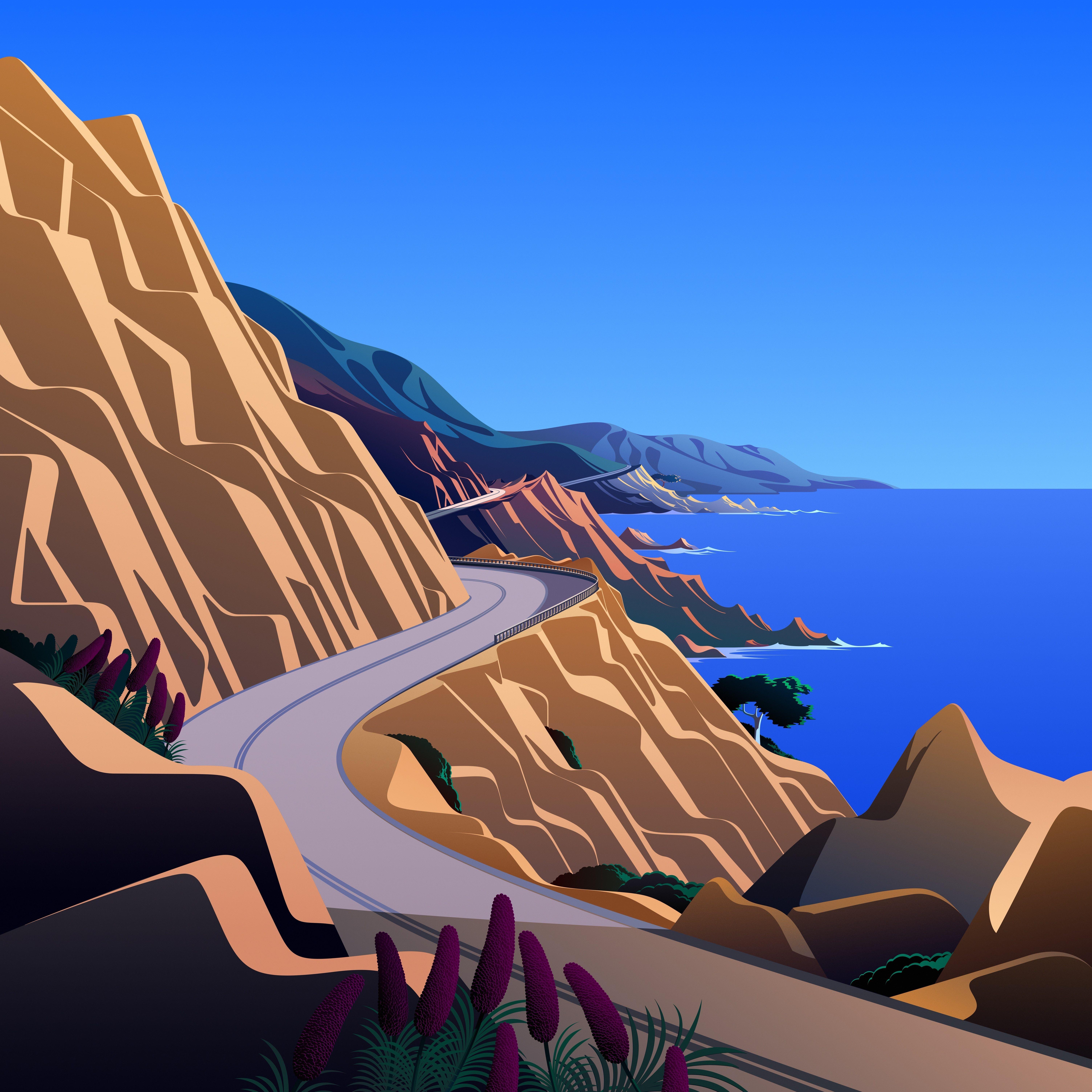 6016x6016 macOS Big Sur 11.0.1 includes even more new wallpaper, download them here