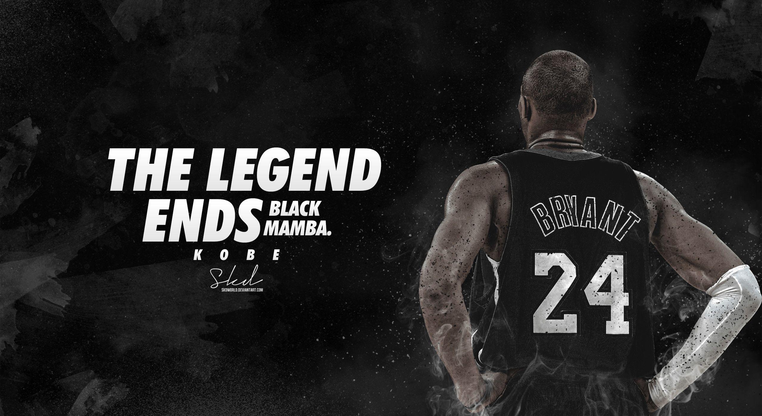 2560x1400 Black Mamba Kobe Bryant Cartoon Wallpaper