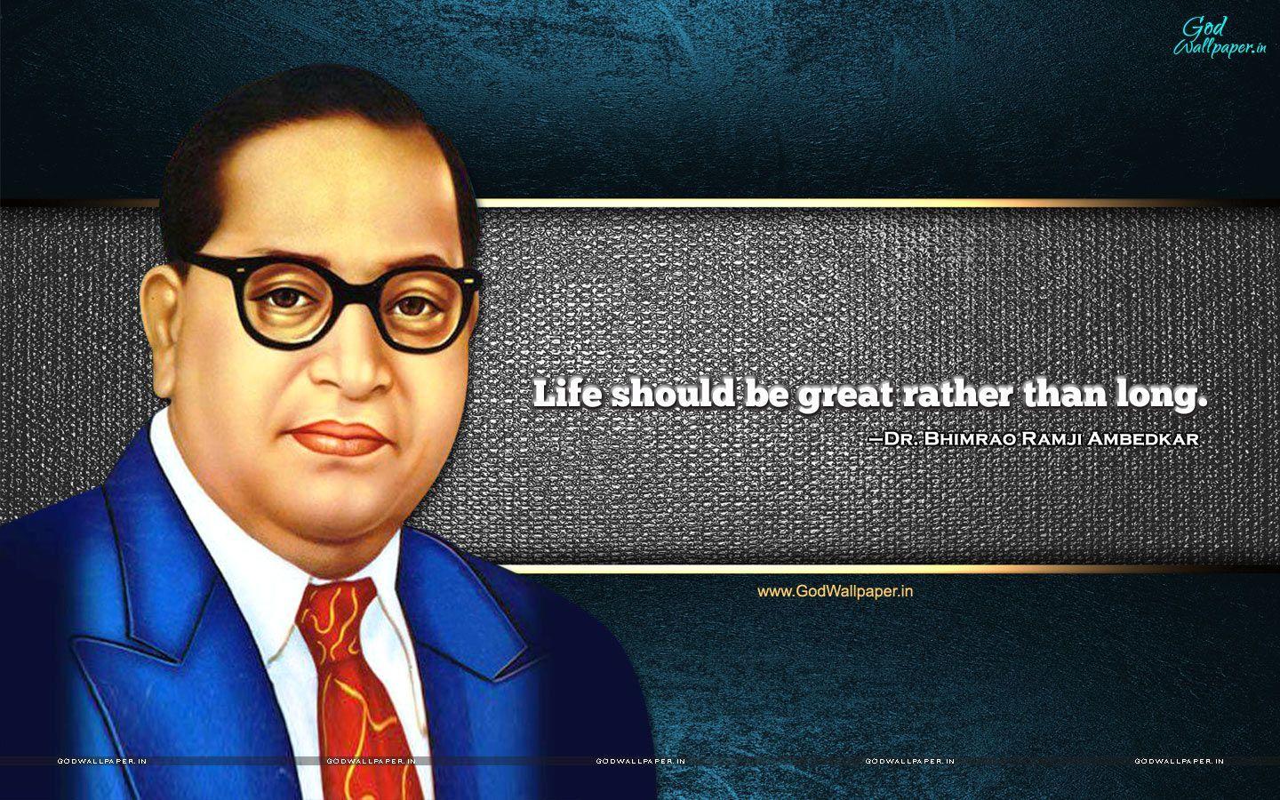 1440x900 Dr. B. R. Ambedkar Wallpaper