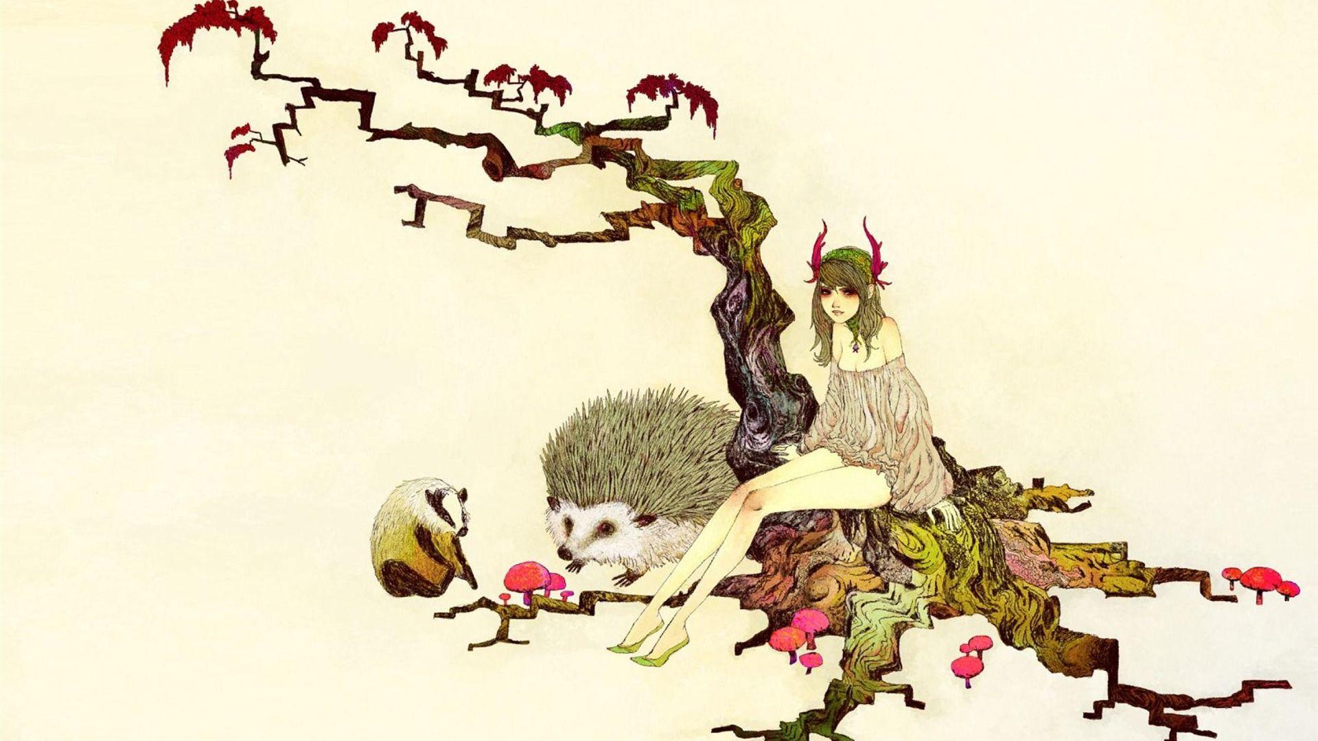 1920x1080 Japanese Art Wallpaper