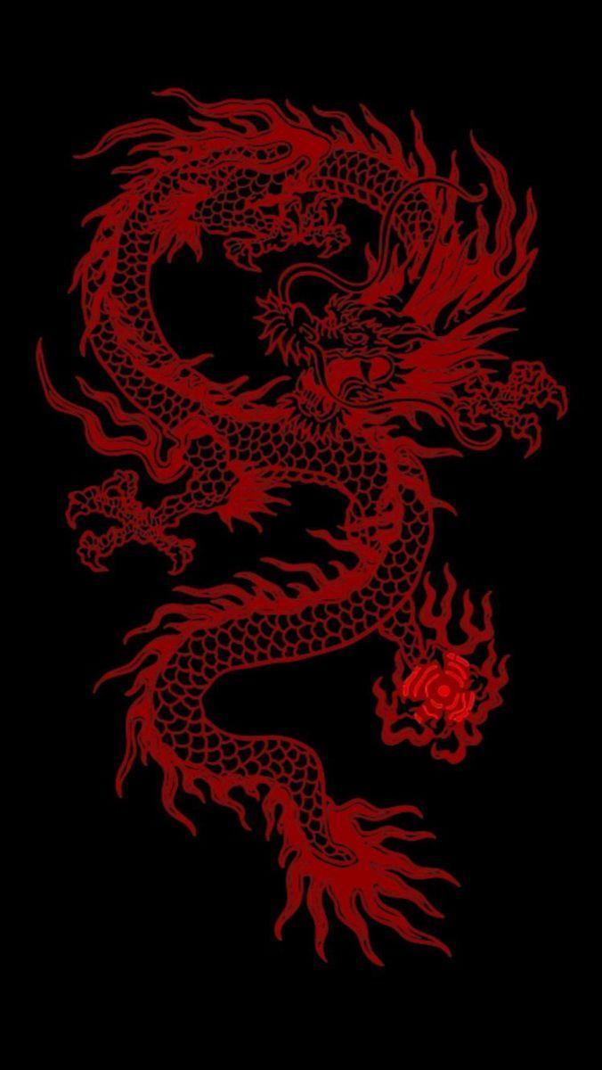 Red Dragon iPhone Wallpapers - Top Free Red Dragon iPhone Backgrounds ...
