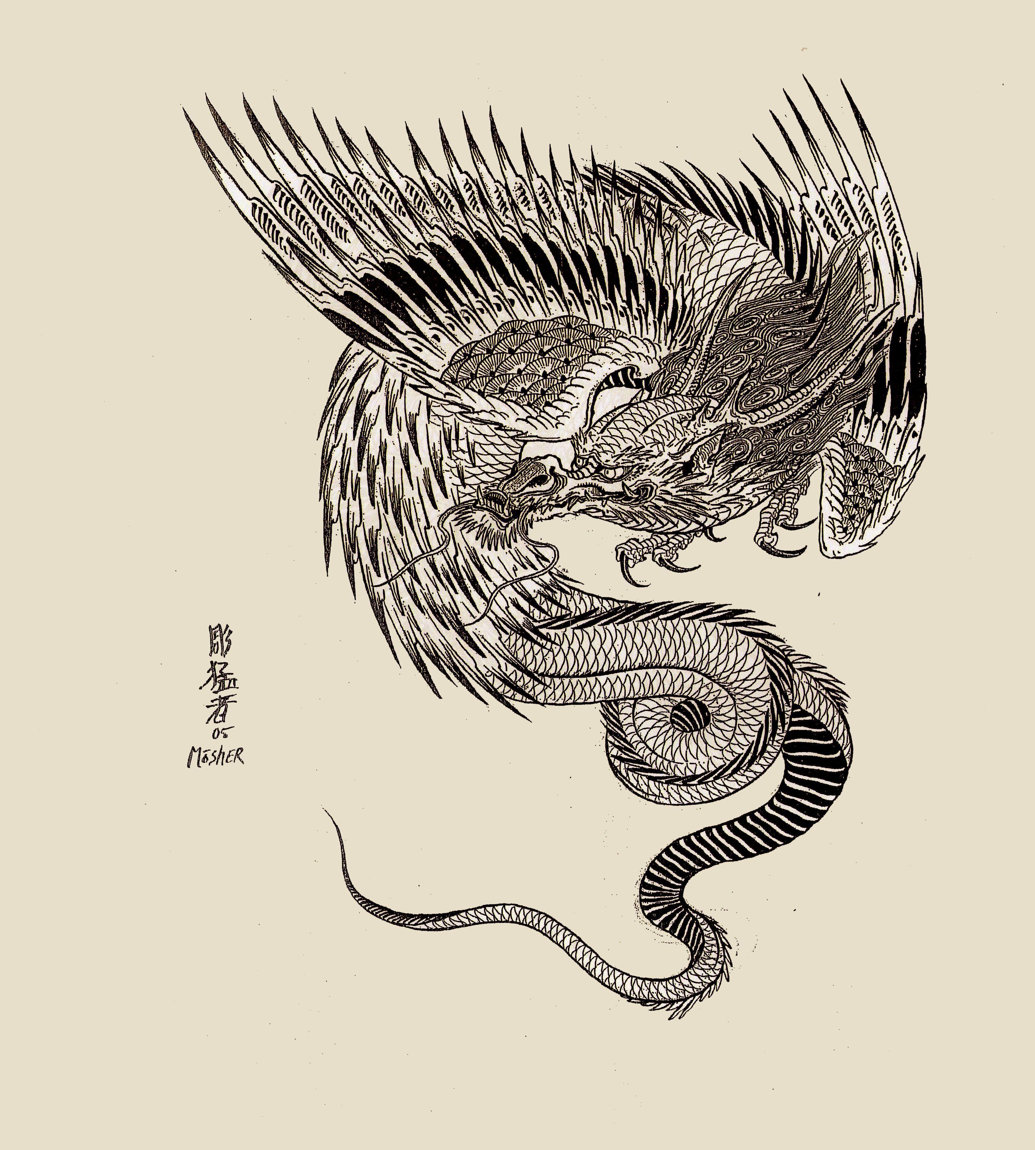 3503x3890 Japanese Tattoos Wallpaper