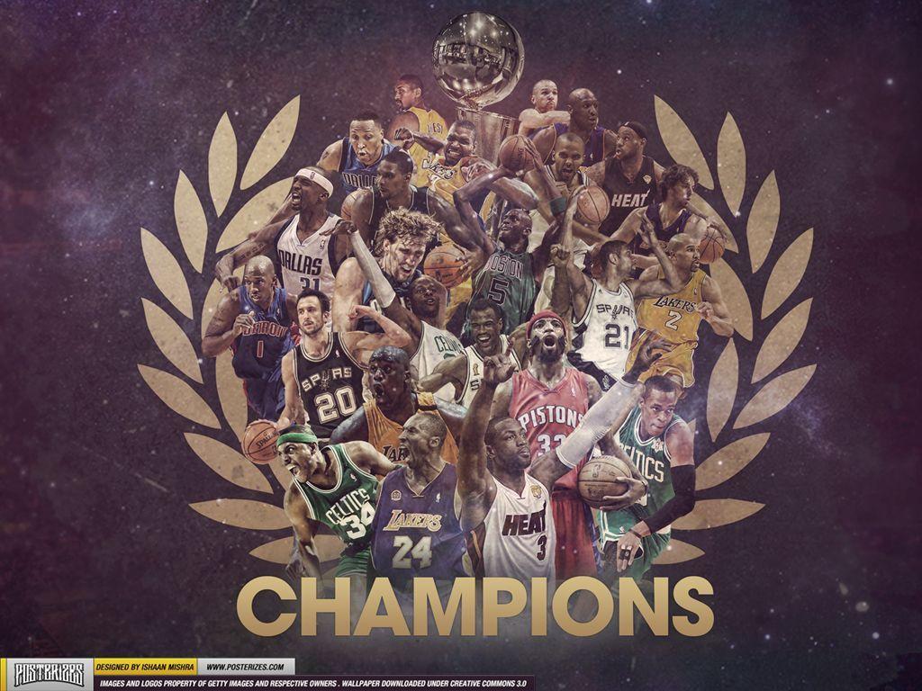 1024x768 NBA Legends Wallpaper