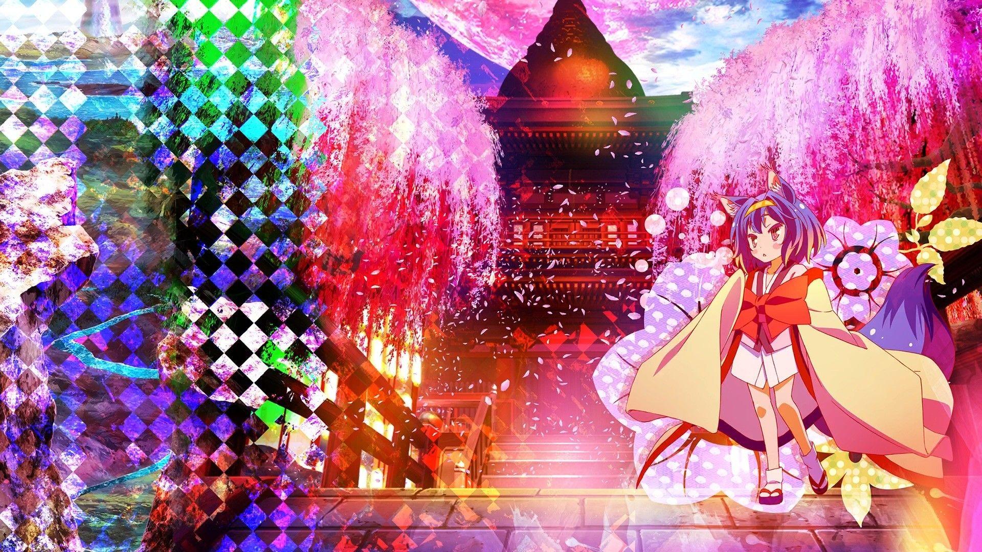 1920x1080 No Game No Life Anime Hatsuse Izuna Wallpaper:1920x1080