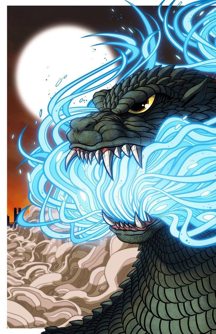 719x1112 Atomic Dynasty Godzilla 2000. Original godzilla, Godzilla wallpaper, Godzilla