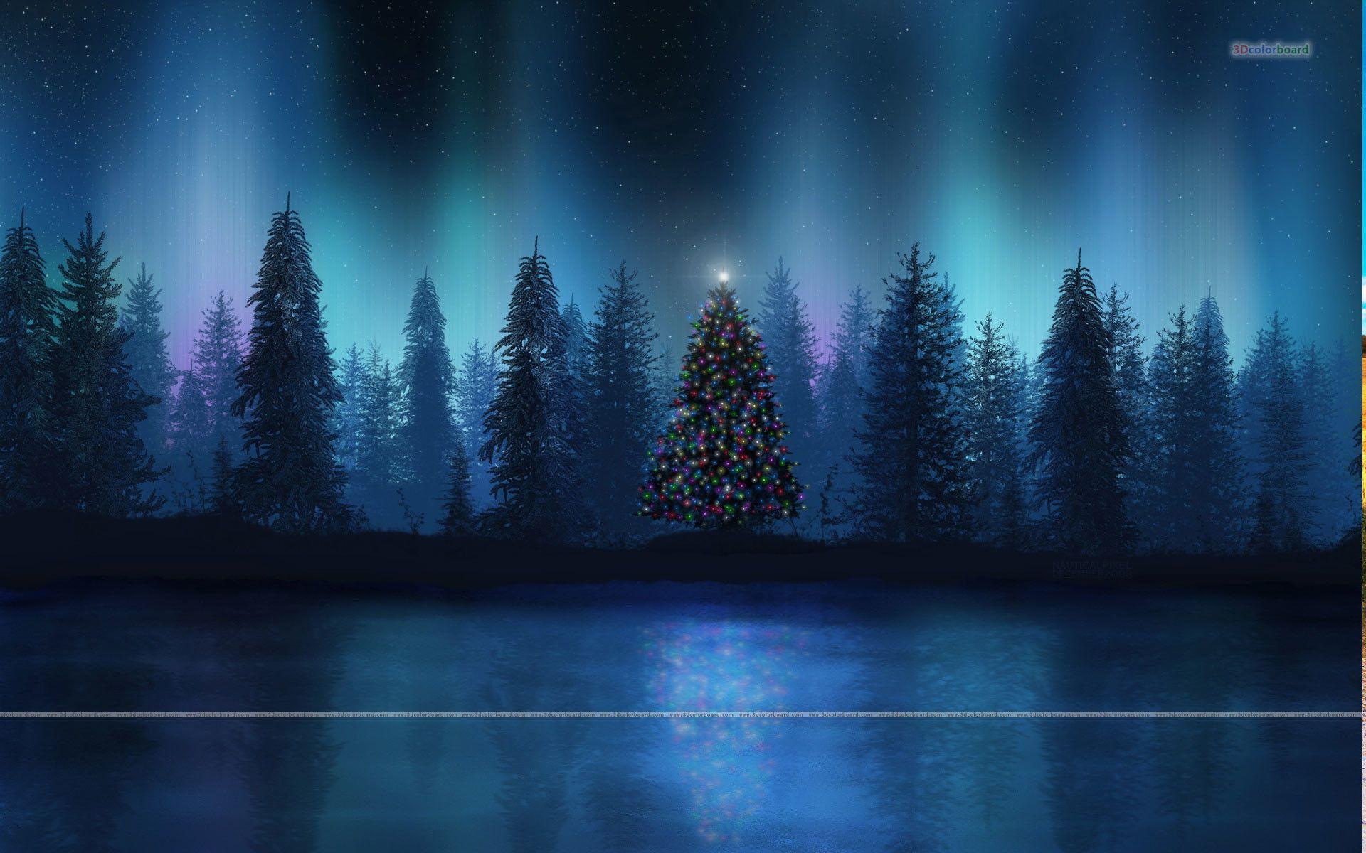 1920x1200 Panoramic Christmas Wallpaper