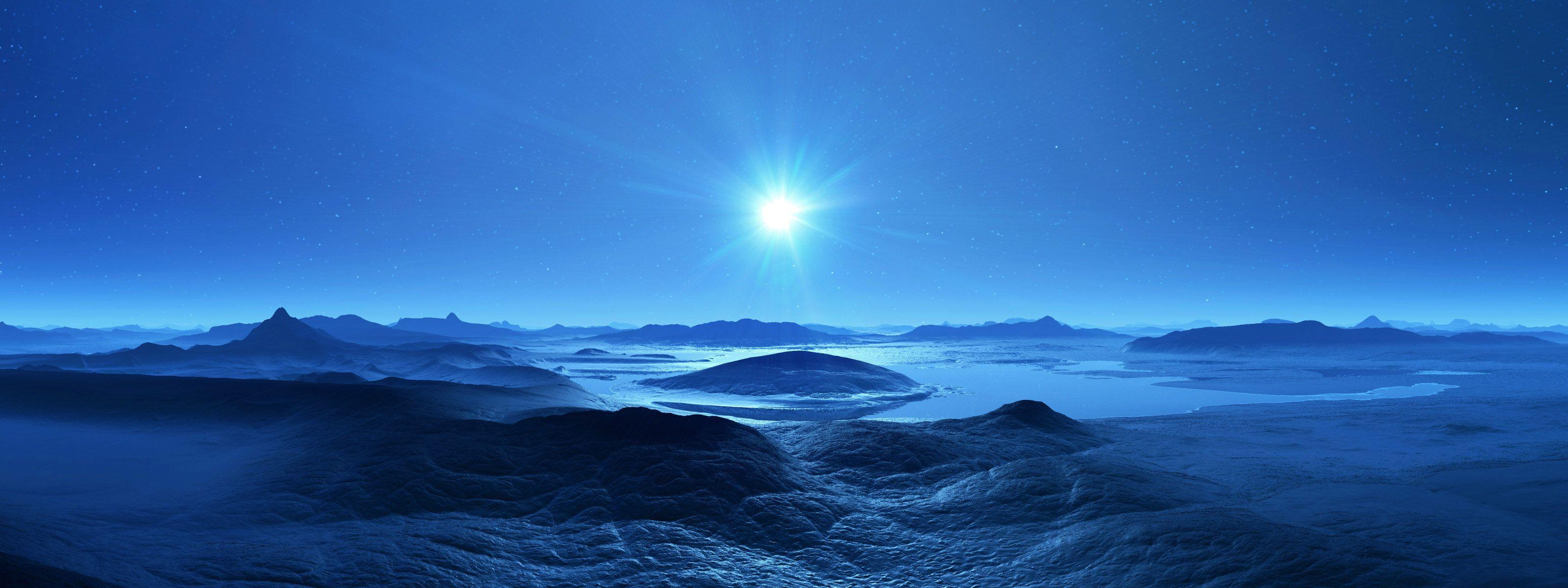 3200x1200 Resolution panoramic landscape wallpaper dual screen wallpaper
