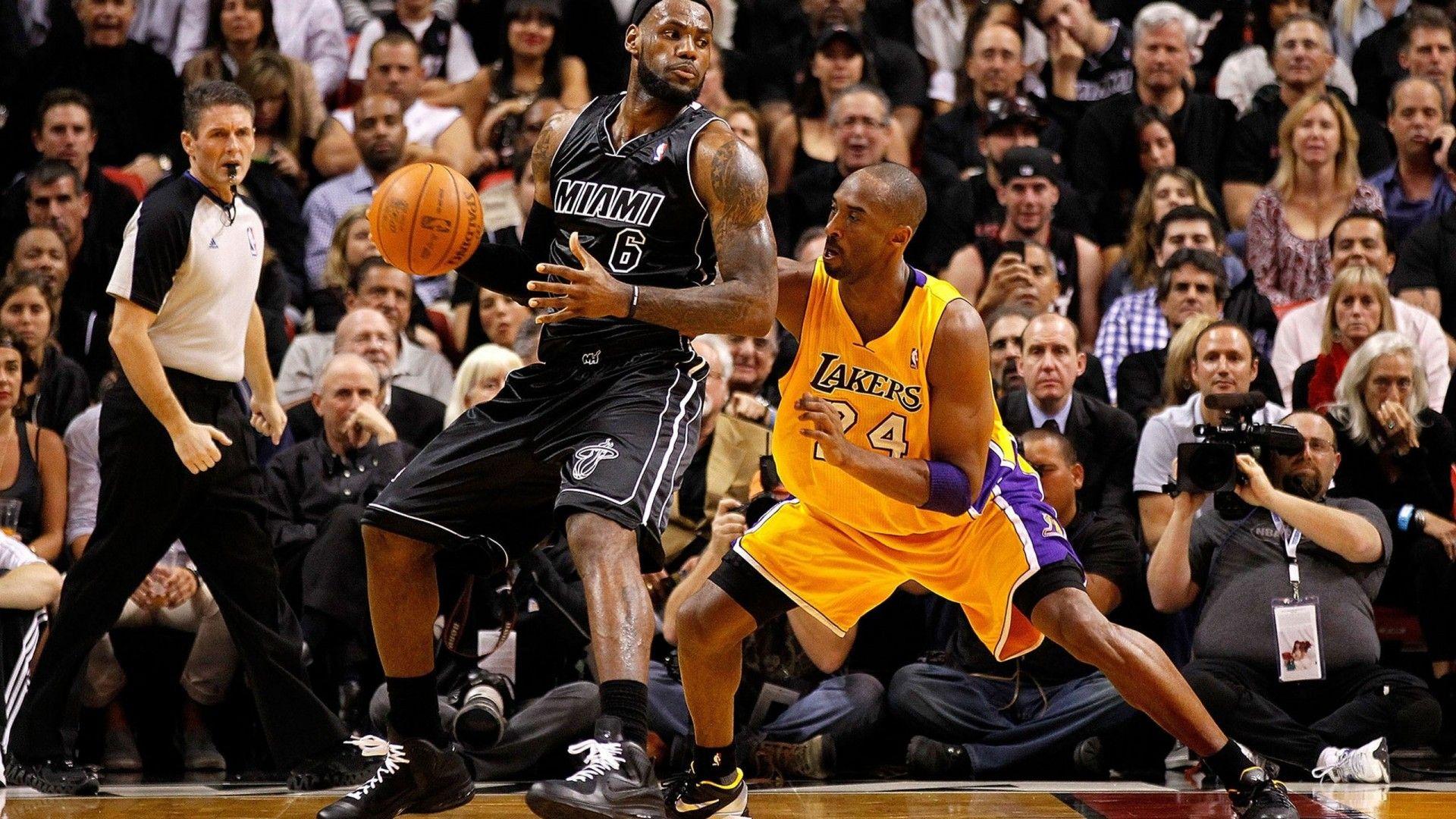 1920x1080 Lebron James Vs Kobe Bryant Wallpaper Bryant HD Wallpaper