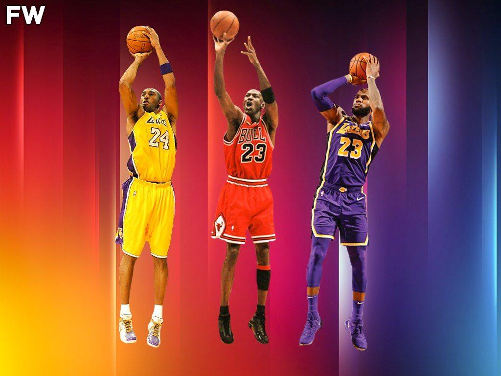 1024x768 Kobe And Jordan Wallpaper HD Wallpaper