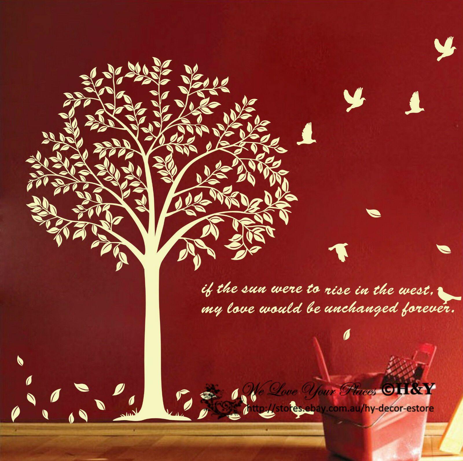 1600x1592 Giant Bodhi Tree Wall Art Decal Removable Vinyl Stickers Mural Home Decor Deco