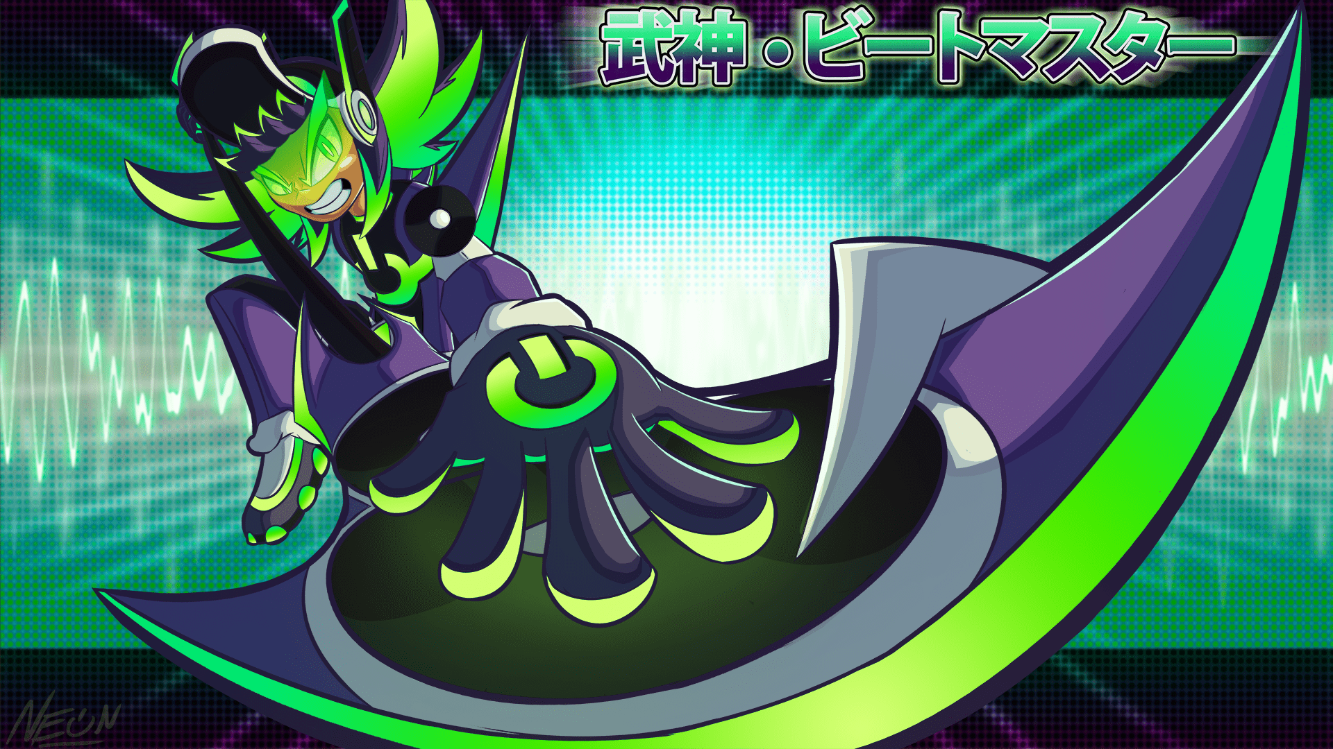 1920x1080 Neon Ninja HYPERSONIC