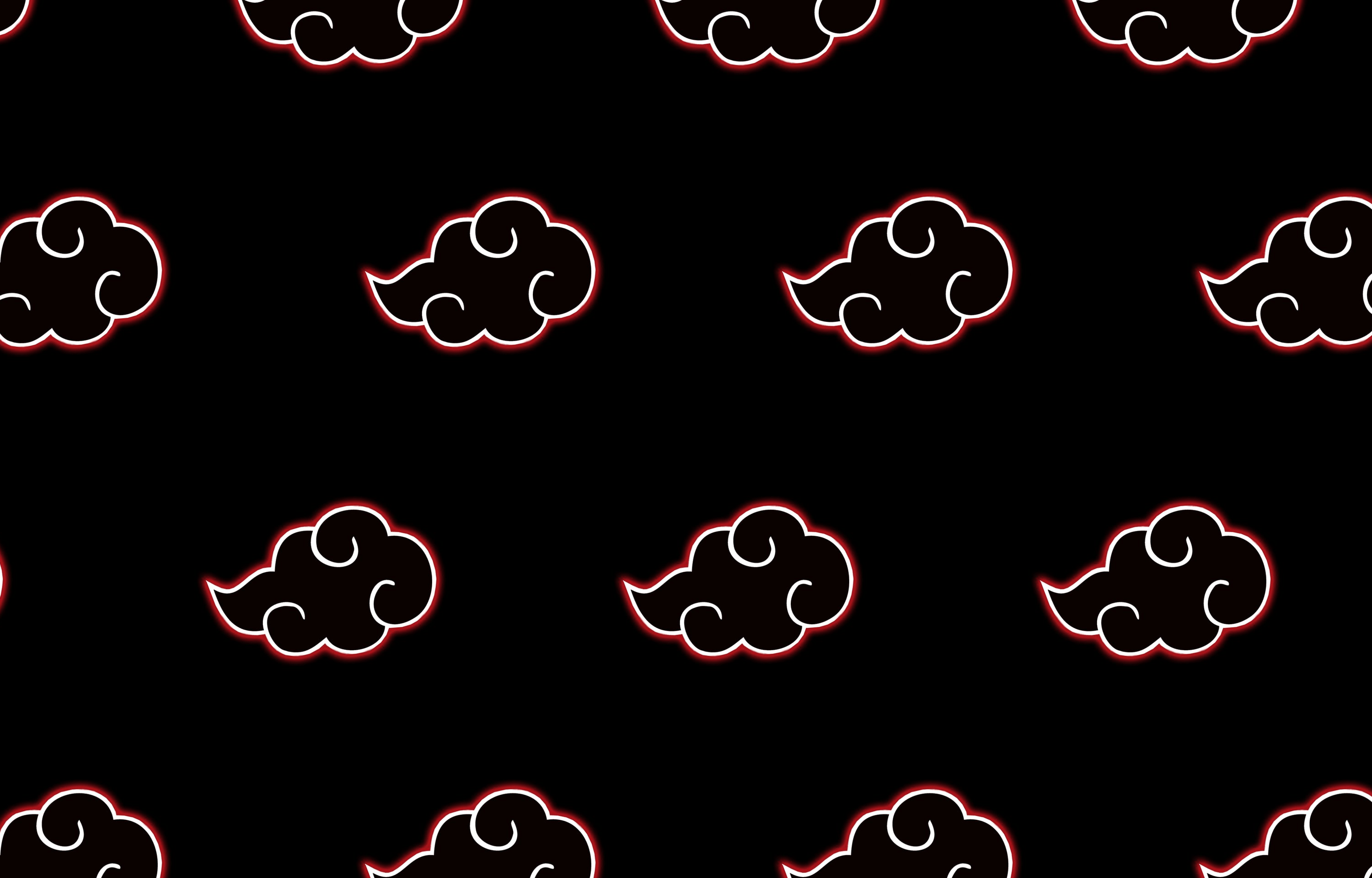Akatsuki Red Clouds Background Stock Vector by ©kozhur 466760680