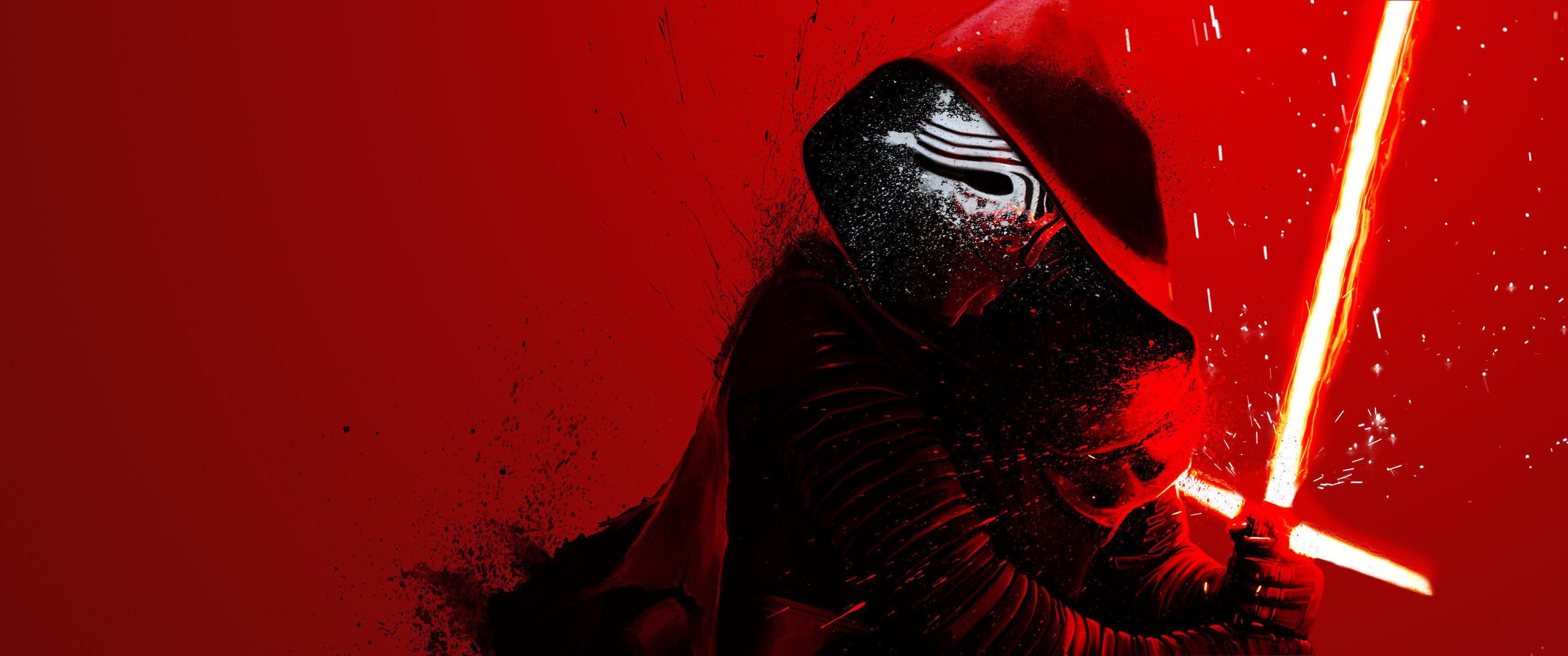 3440x1440 Kylo Ren wallpaper (3440x1440)