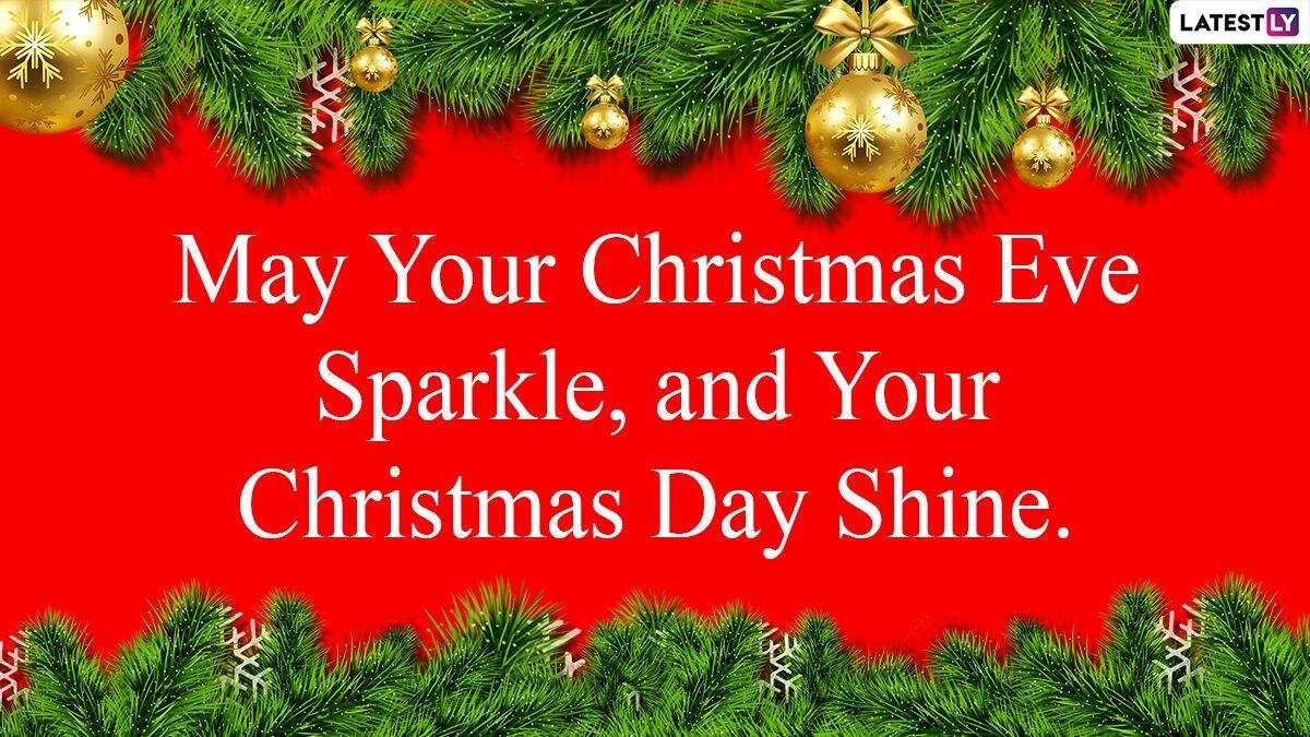 1200x675 Merry Christmas Eve 2020 Image & HD Wallpaper for Free Download Online: Wish Happy Holidays With WhatsApp Messages, GIF Greetings and Quotes Ahead of Xmas Day