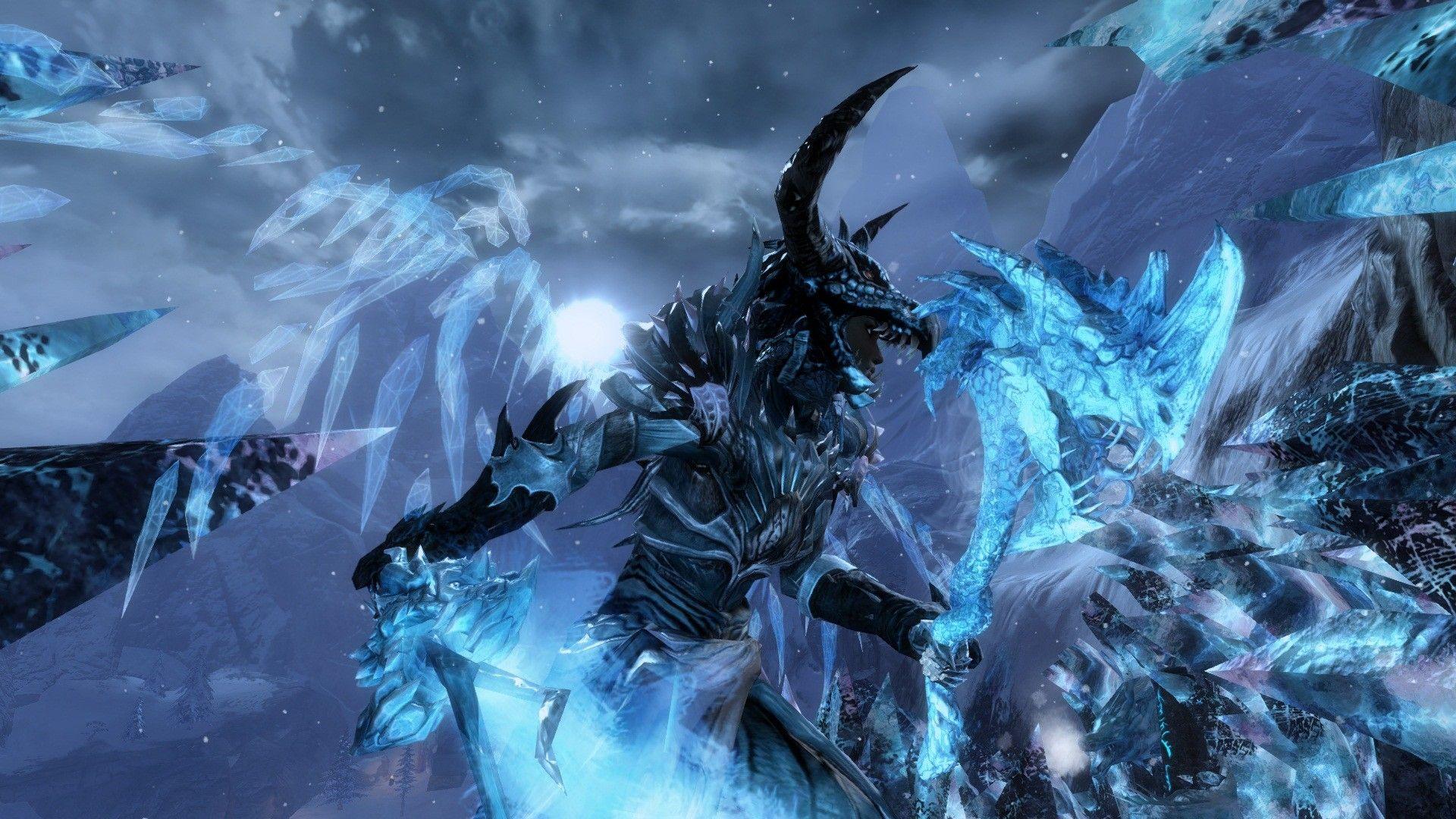 1920x1080 Water Dragon Wallpaper