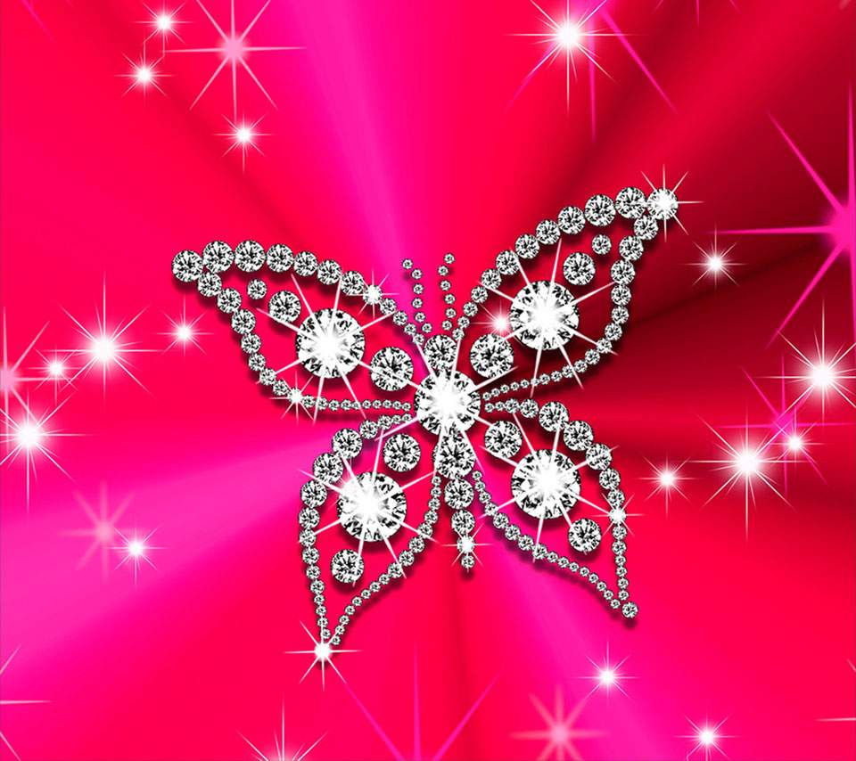 960x854 Pink Bling Wallpaper