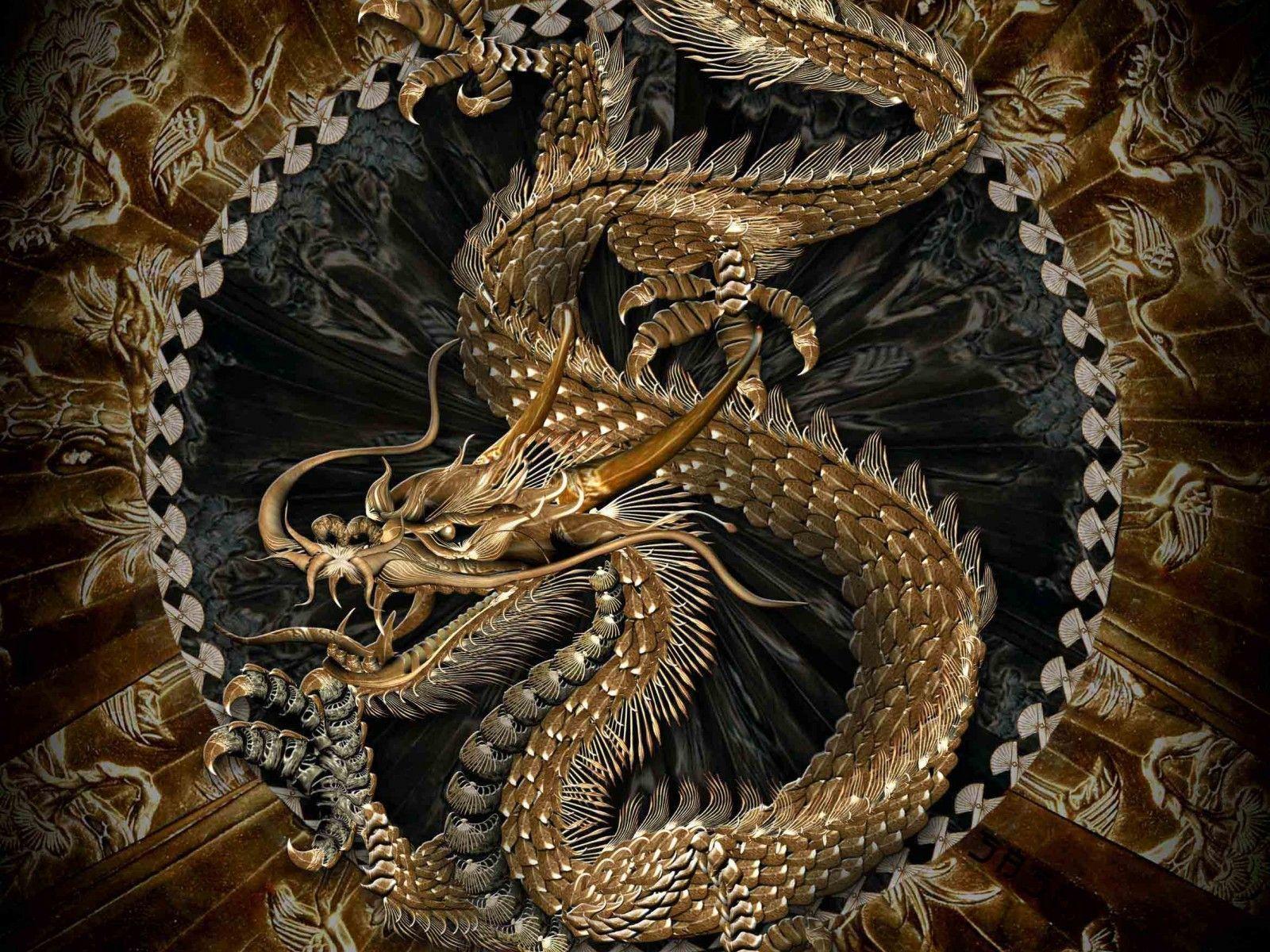 1600x1200 Dragon Background For Desktop