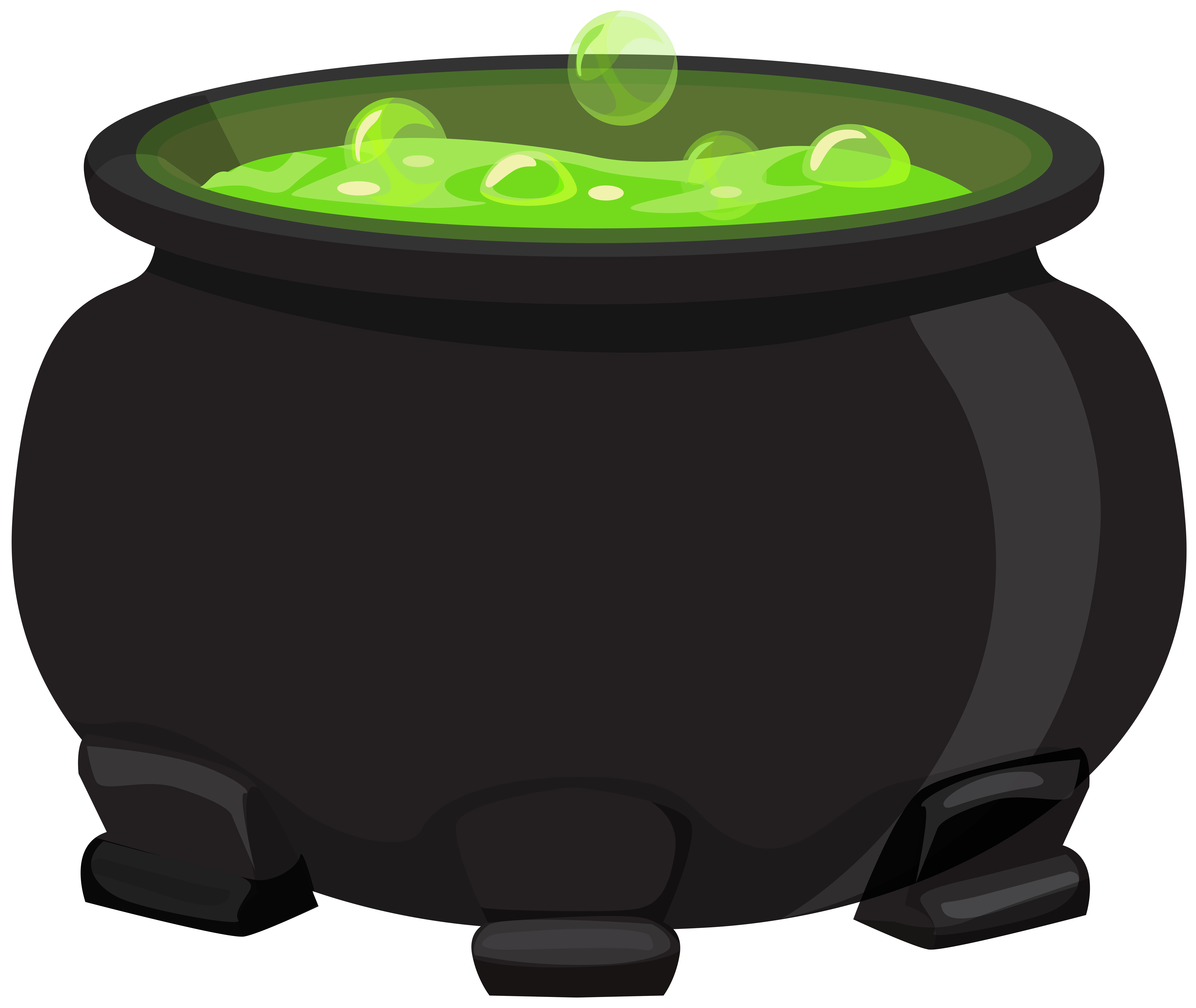 8000x6742 Black Cauldron PNG Clipart Quality Image And Transparent PNG Free Clipart
