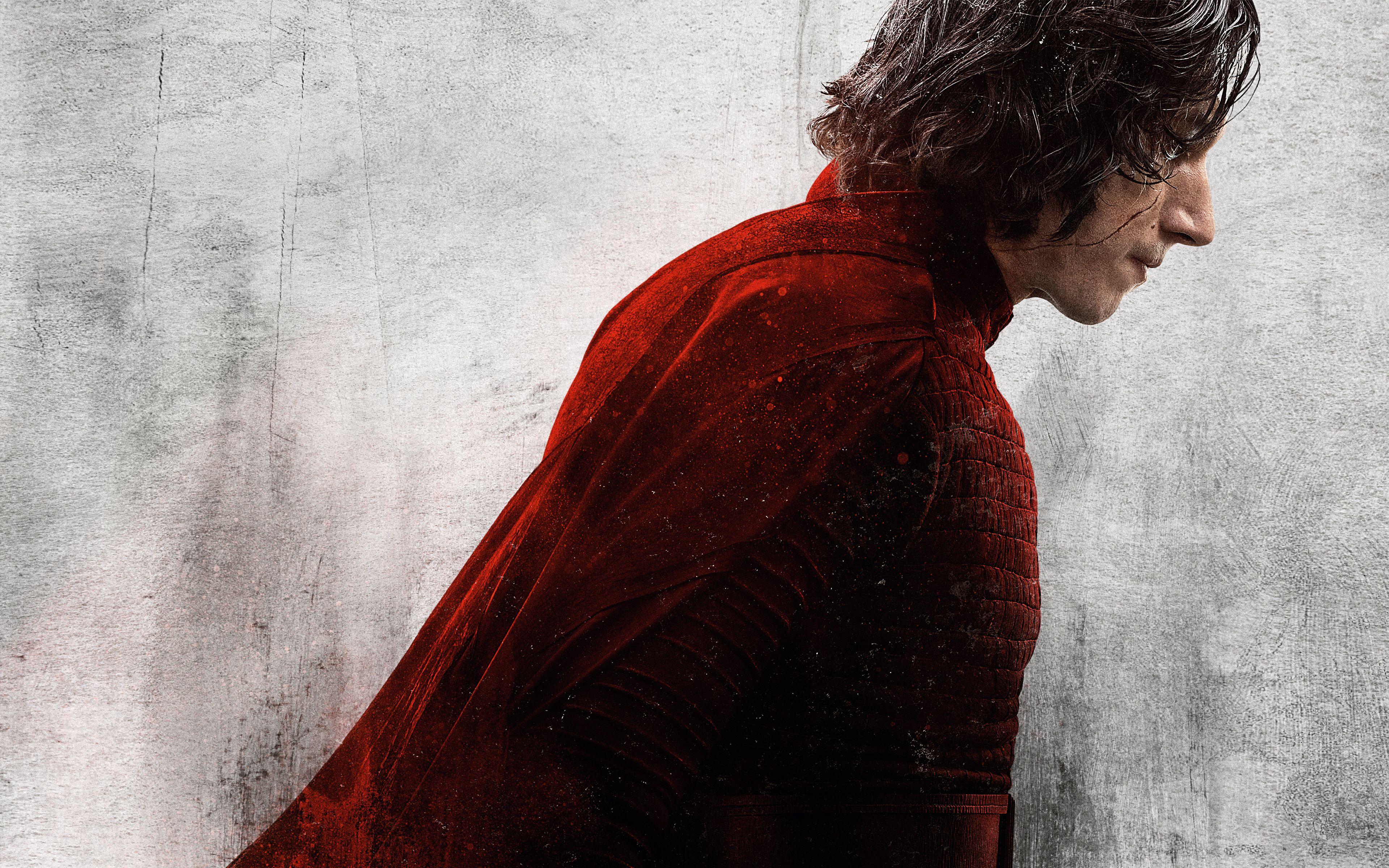 3840x2400 Kylo Ren Star Wars The Last Jedi 4K 8K Wallpaper. HD Wallpaper