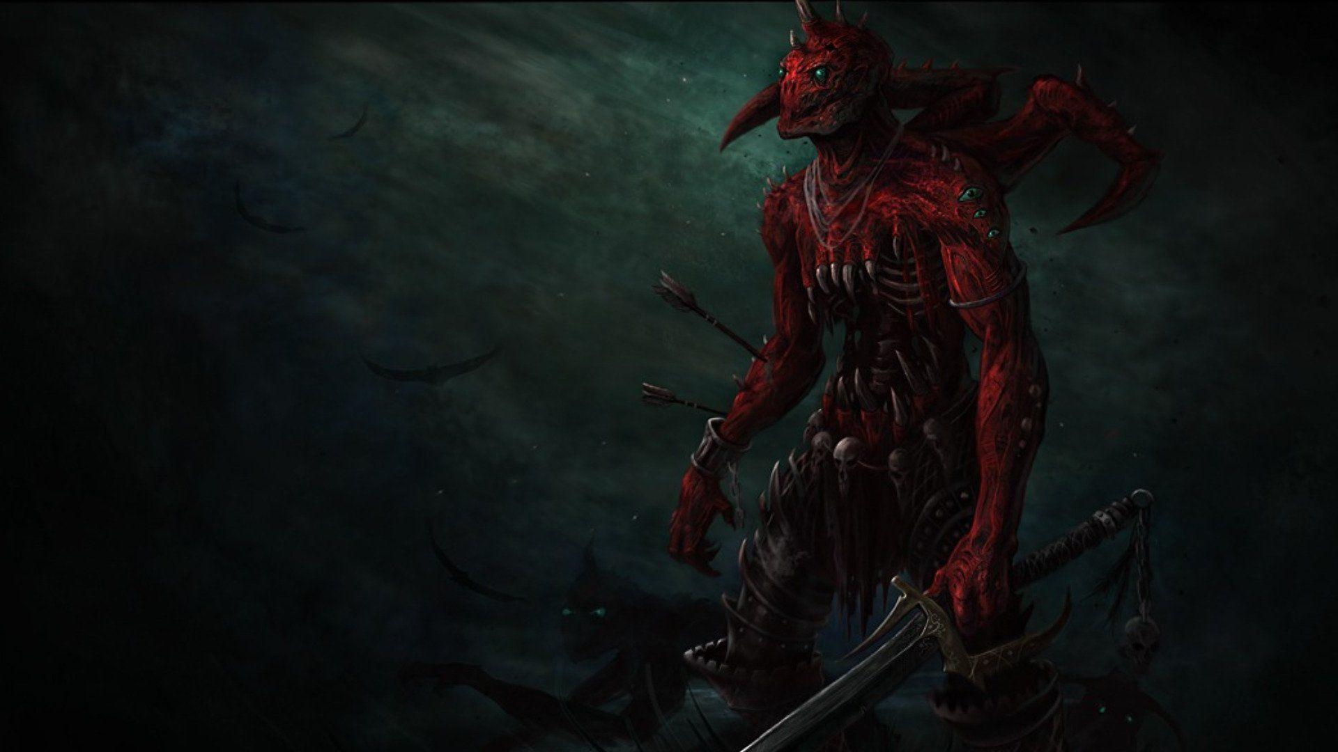 1920x1080 Dark Warriors Wallpaper