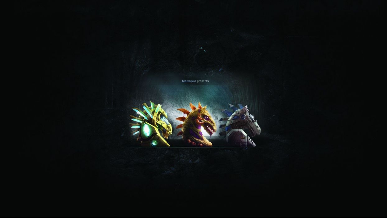 1244x700 StarCraft knights Zerg Terran Protoss chess pieces Team Liquid mechanism wallpaperx1080