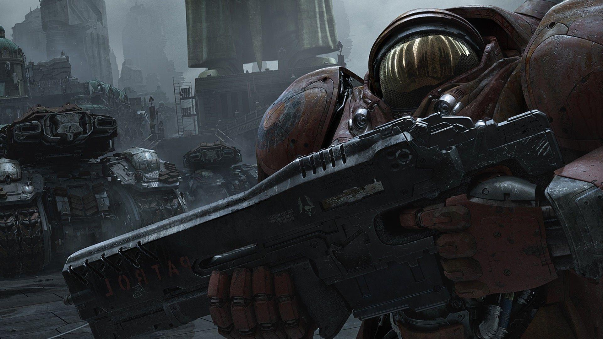 1920x1080 StarCraft, Digital Art, Video Games, Terrans Wallpaper HD / Desktop and Mobile Background