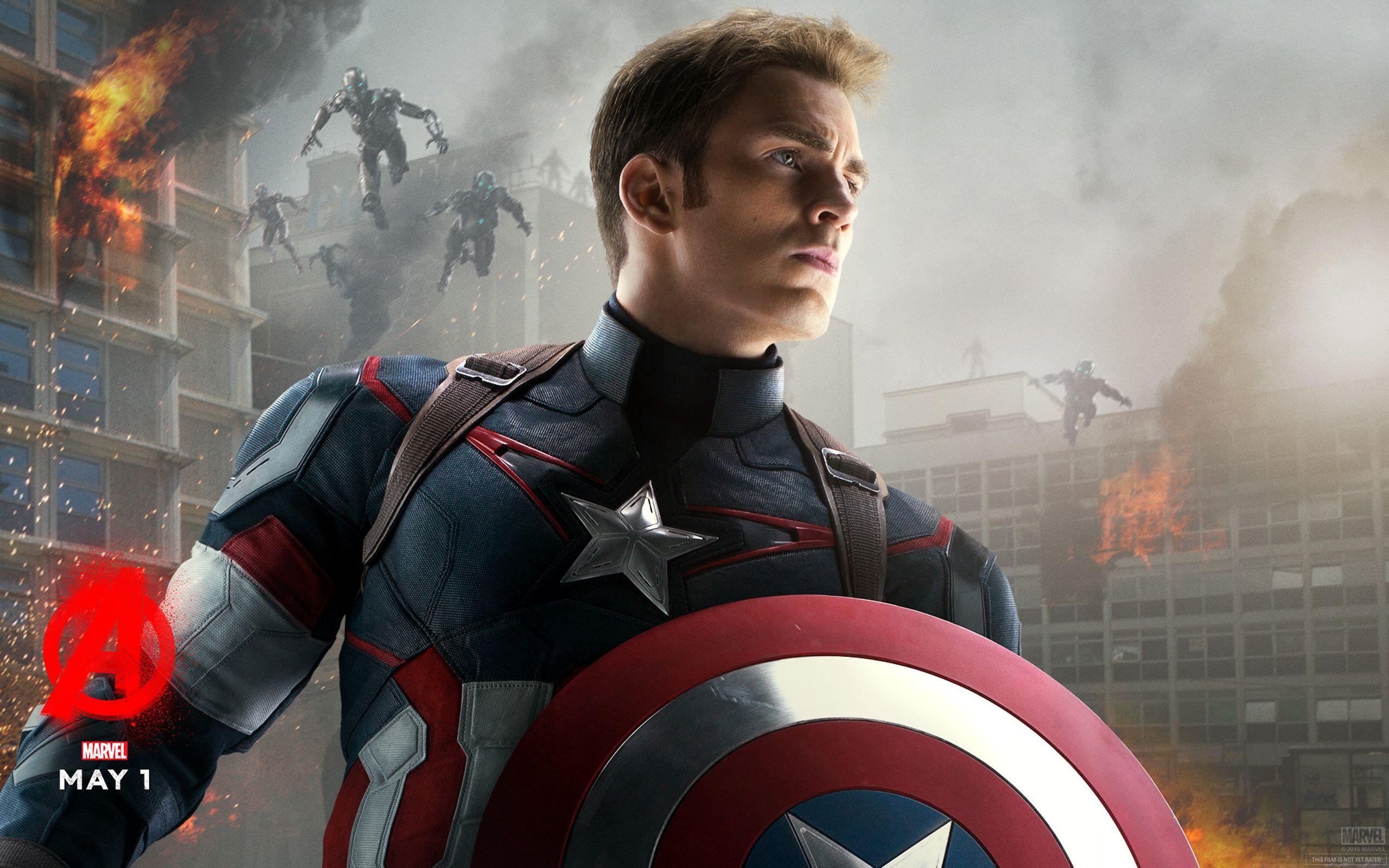 2560x1600 Avengers Age Of Ultron Captain America Marvel Poster HD