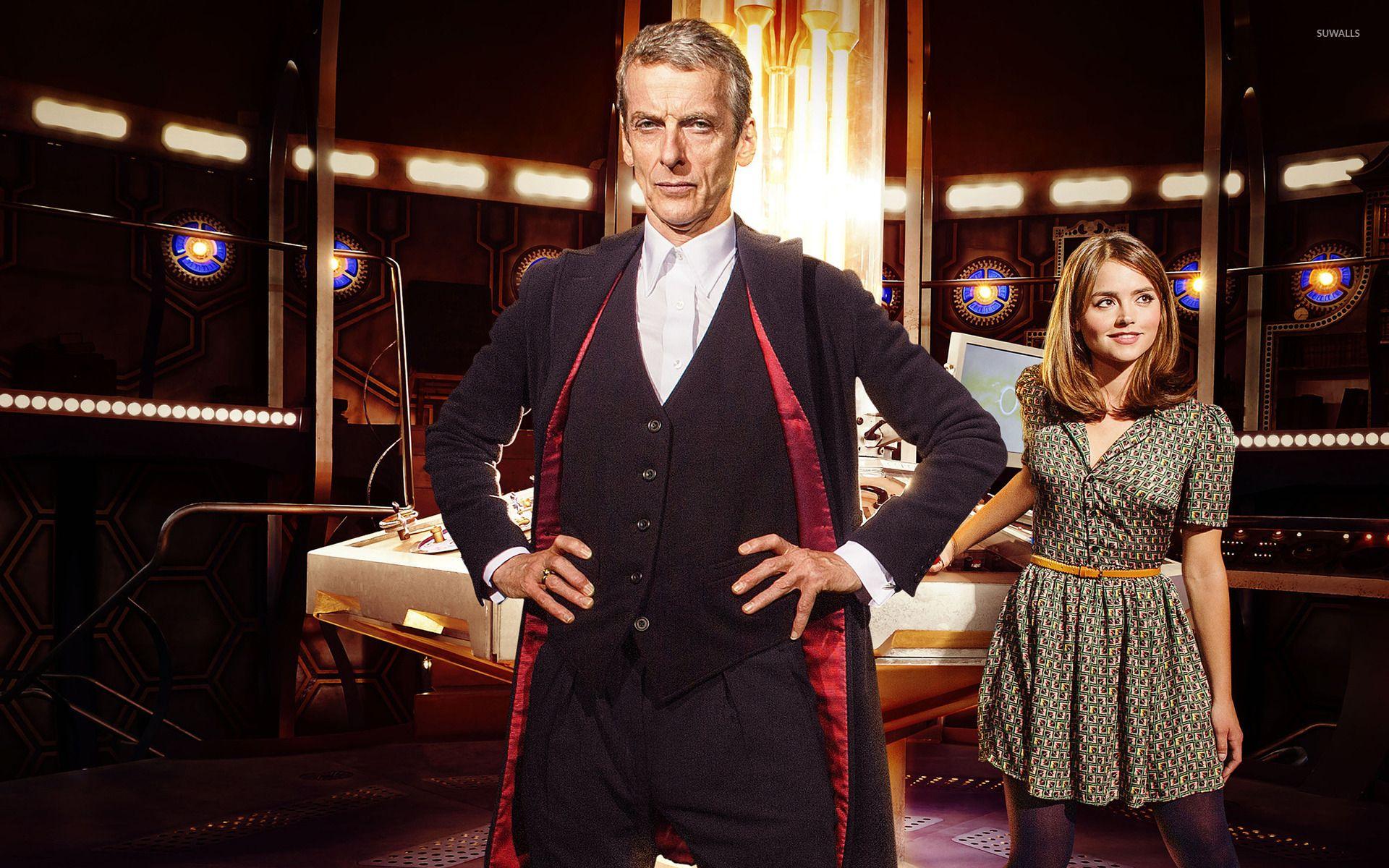 1920x1200 Clara Oswald And 12th Doctor Art