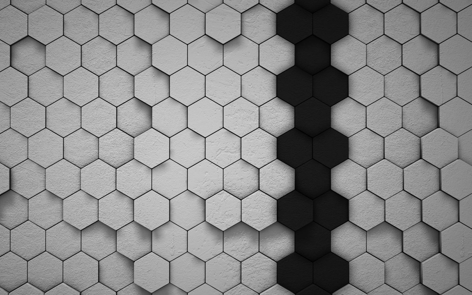 1920x1200 High Quality Hexagon Wallpaper. Full HD Picture