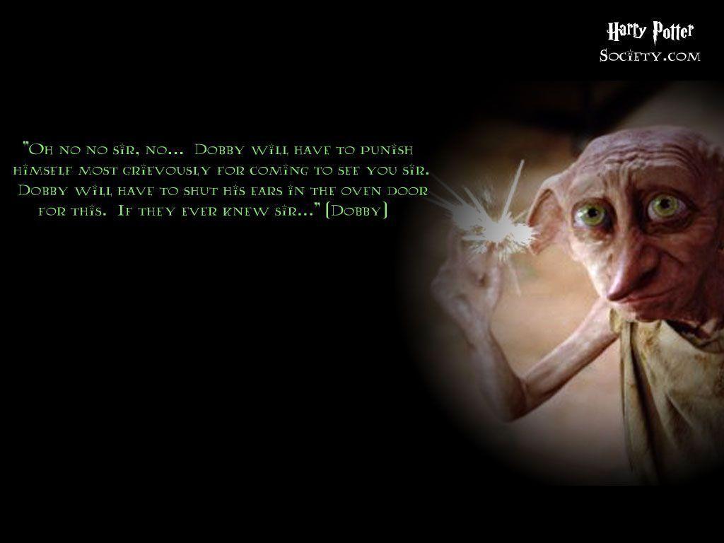 1024x768 Harry Potter Dobby Wallpaper