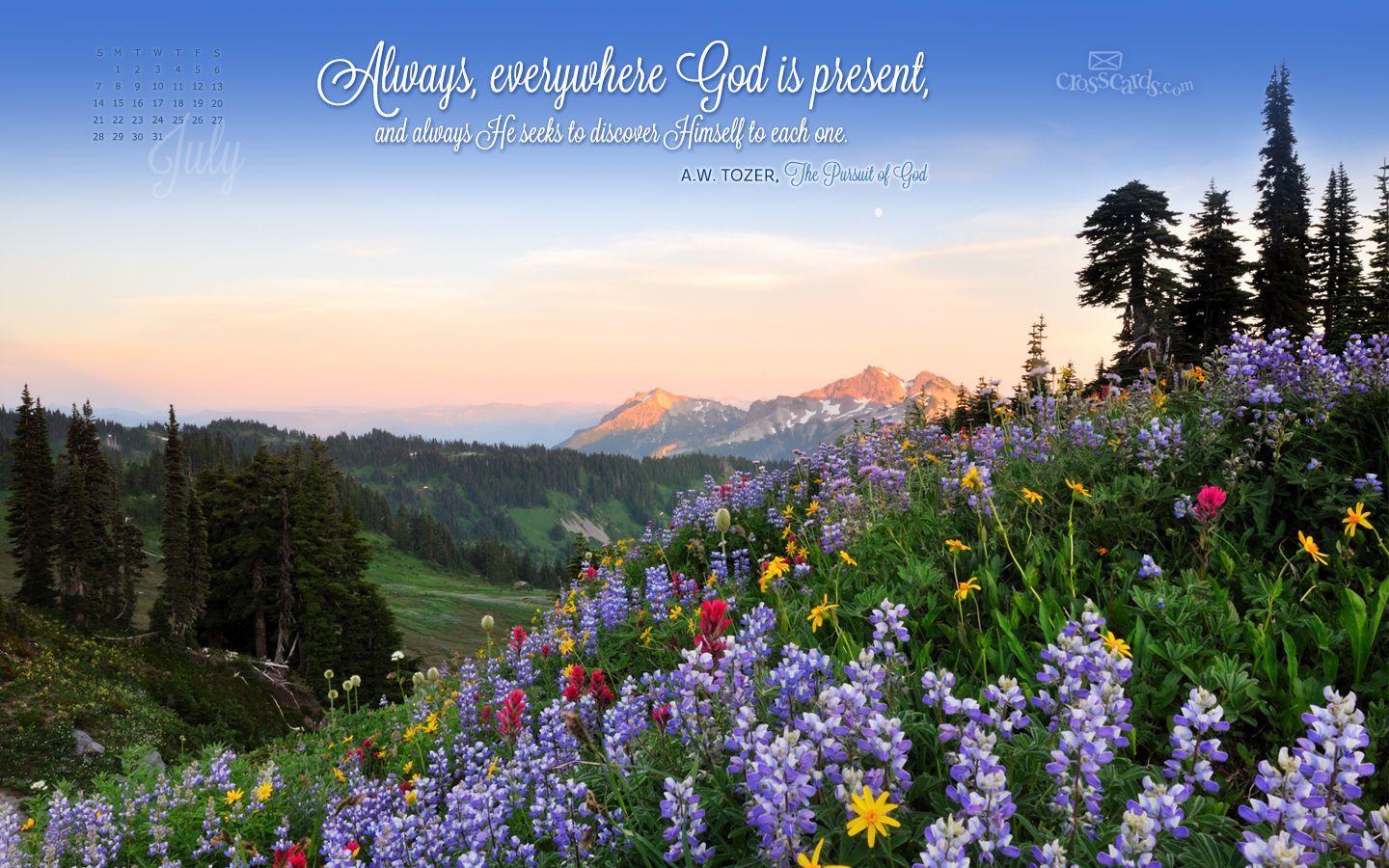 1440x900 Mountain Meadow. Desktop background nature, Landscape wallpaper, Isaiah 40 31