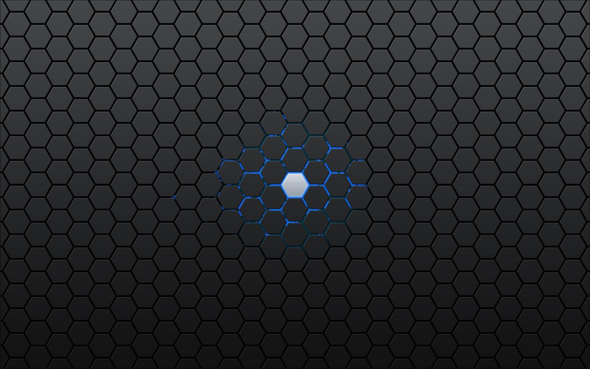 1920x1200 High Quality Hexagon Wallpaper. Full HD Picture