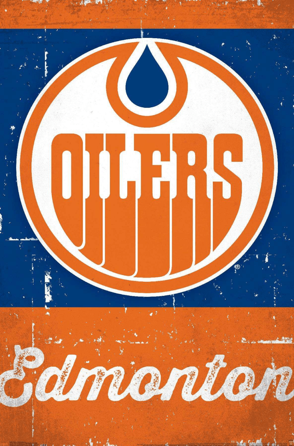 1000x1518 NHL Edmonton Oilers - Logo Retro.  Dầu hơi, Nồi hơi Edmonton, Logo Retro