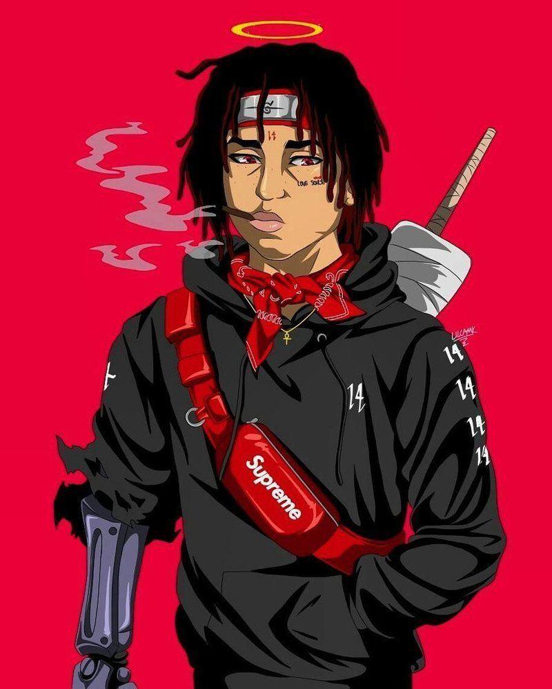 800x999 Rappers As Cartoons Wallpaper