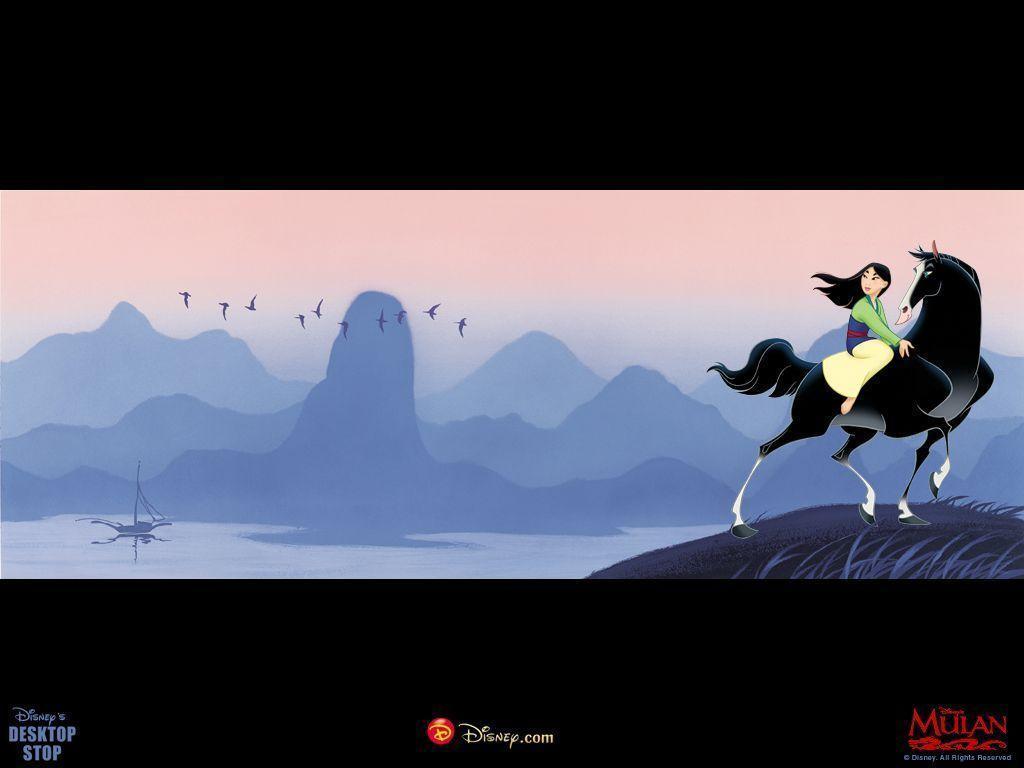 1024x768 Mulan Wallpaper
