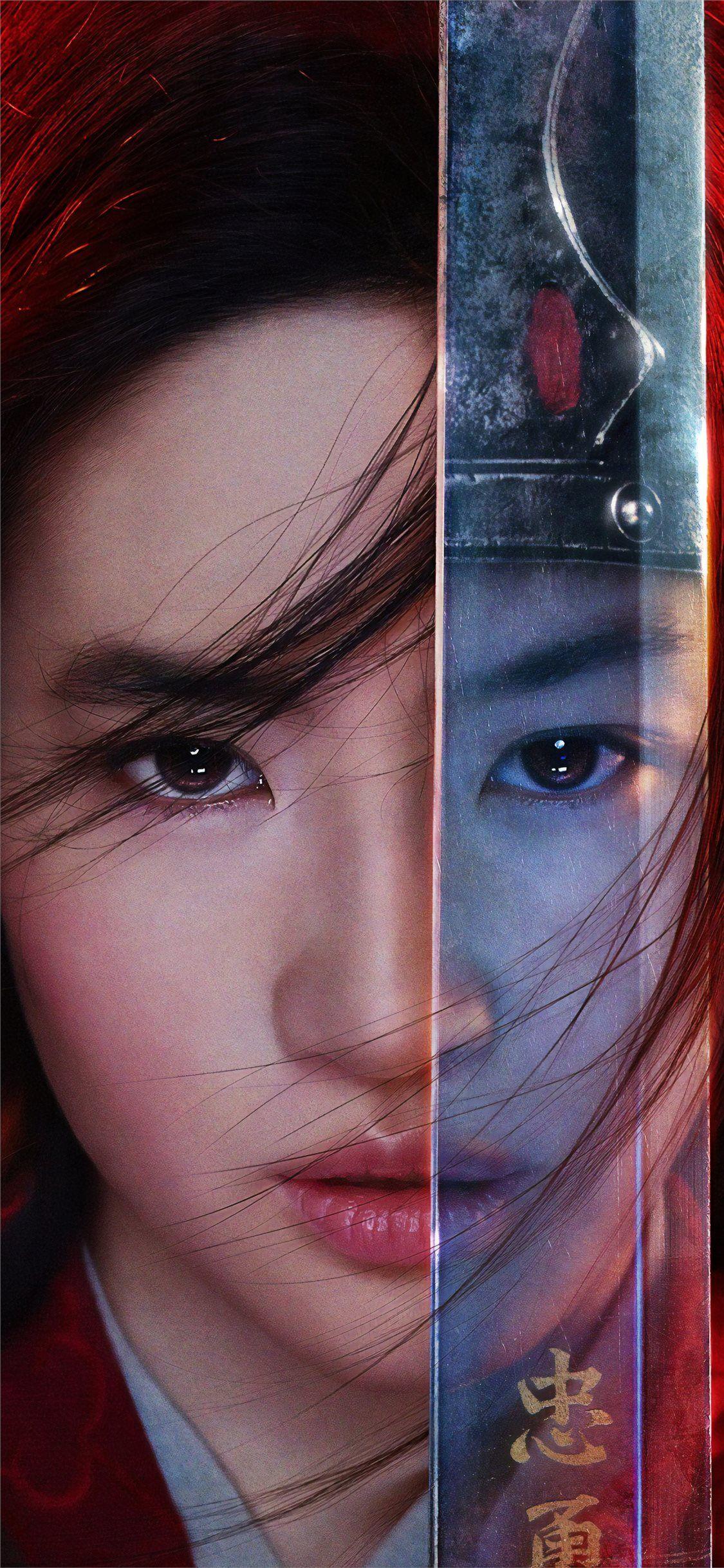 1125x2436 Movie Wallpaper: Mulan 2020 iPhone Wallpaper