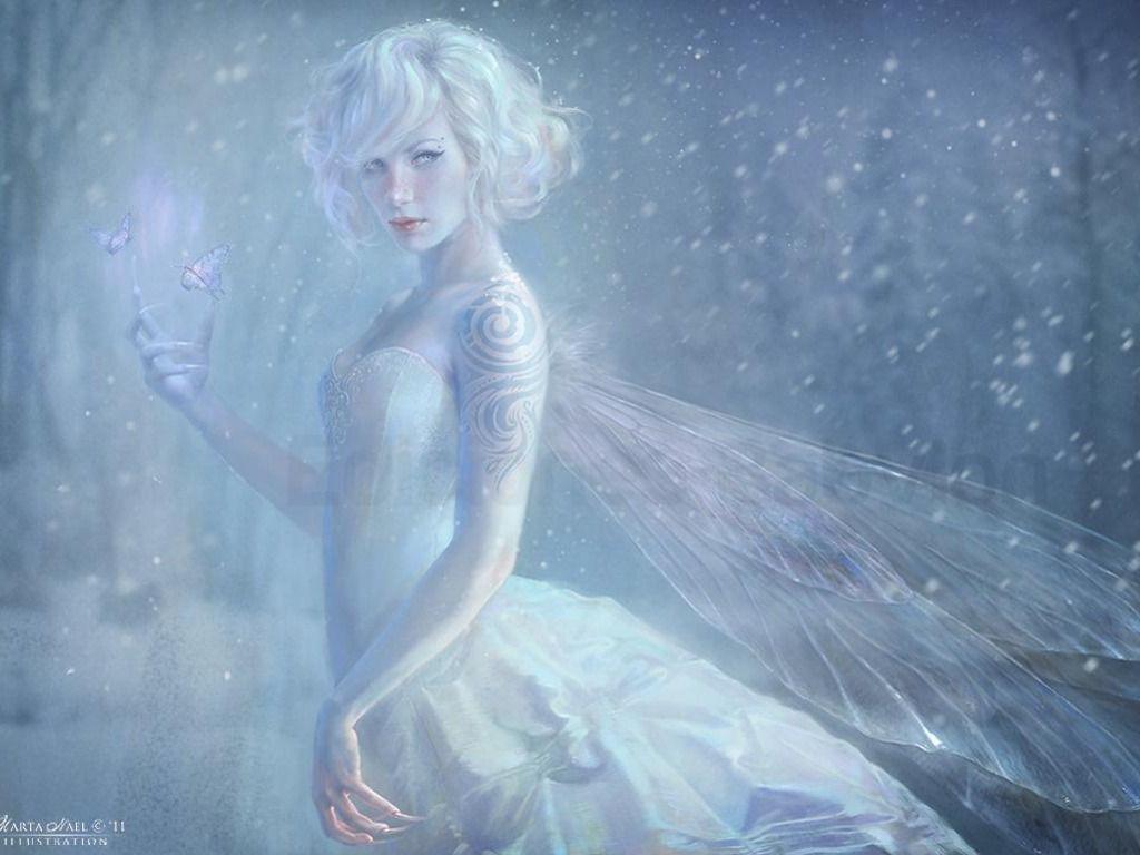 1024x768 Christmas Fairy Wallpaper Selahblue (cynti19) Wallpaper