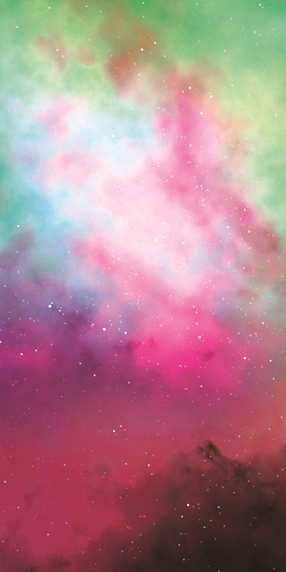1080x2160 Colorful, clouds, cosmos, art, 1080x2160 wallpaper. Wallpaper, Cosmos art, Tie dye wallpaper