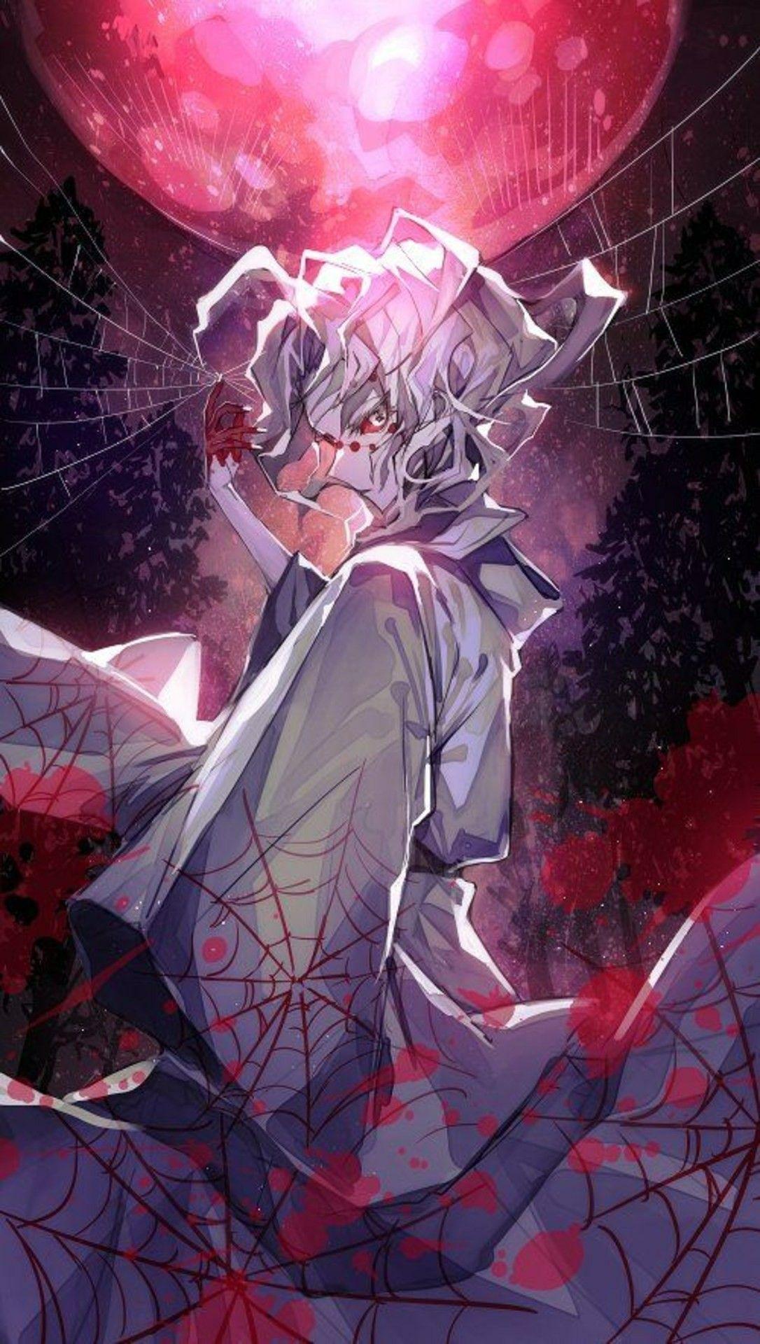 Anime Demon Slayer Spider Rui Mother Sister Cosplay