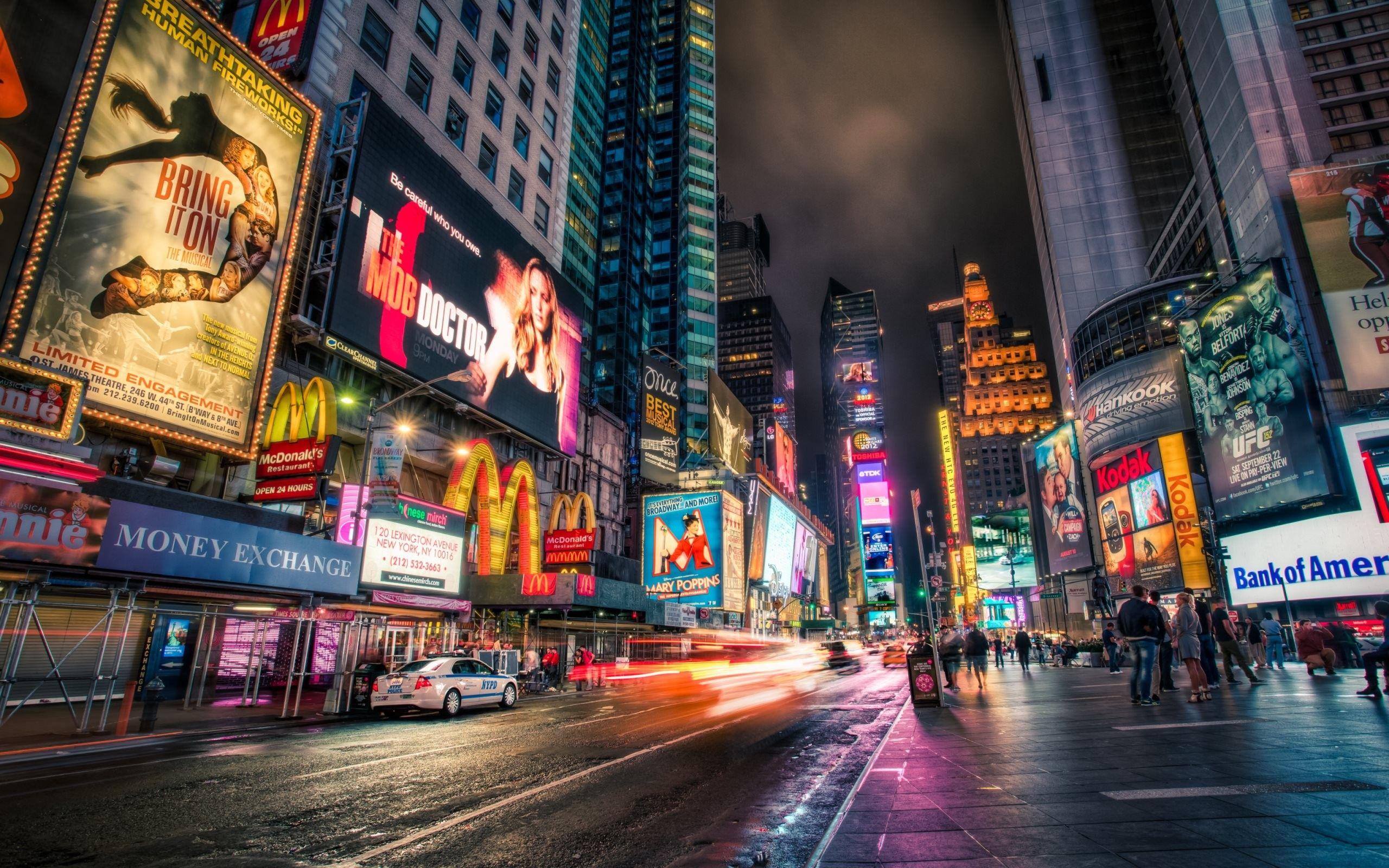 2560x1600 4K New York Wallpaper