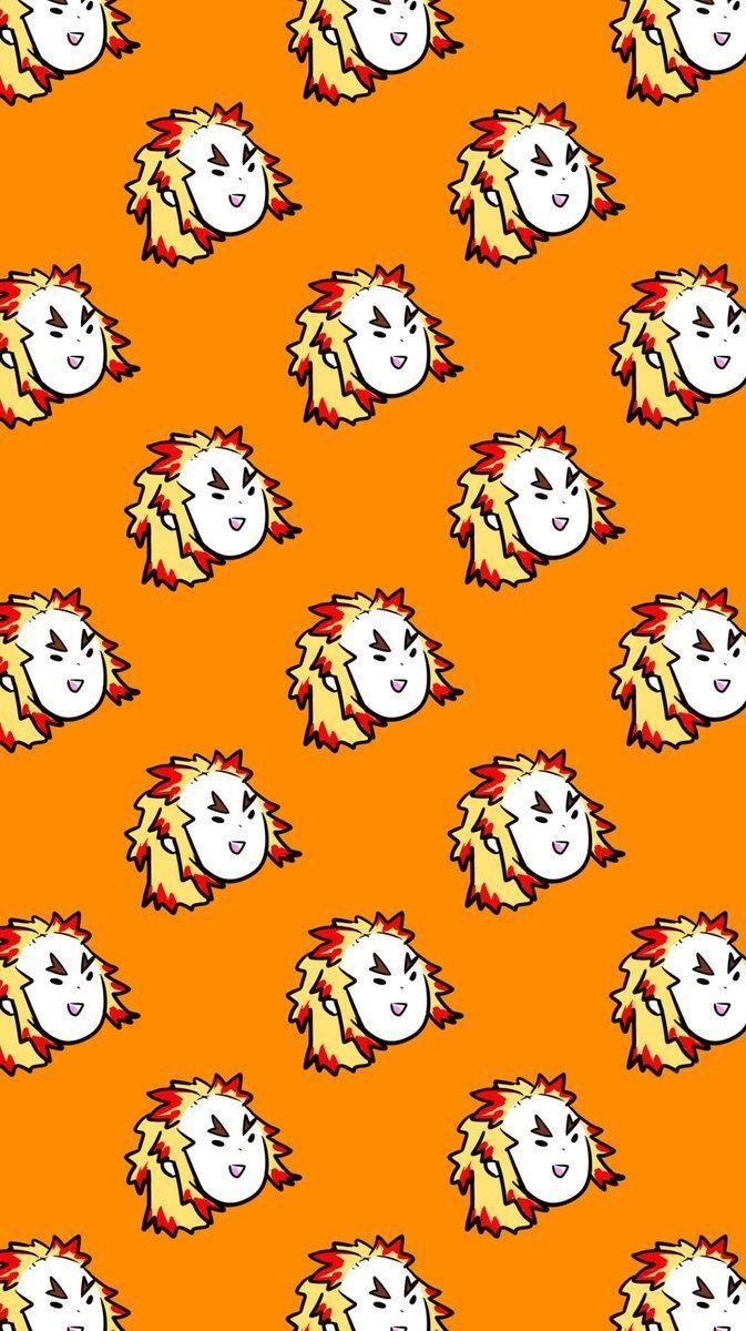 673x1200 A Rengoku wallpaper