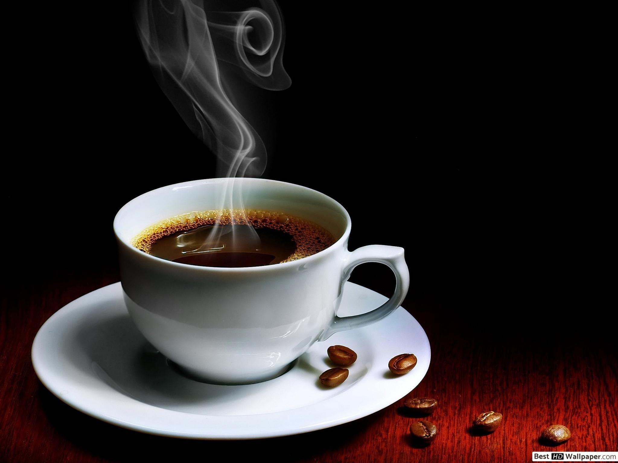 2048x1536 Hot coffee cup HD wallpaper download