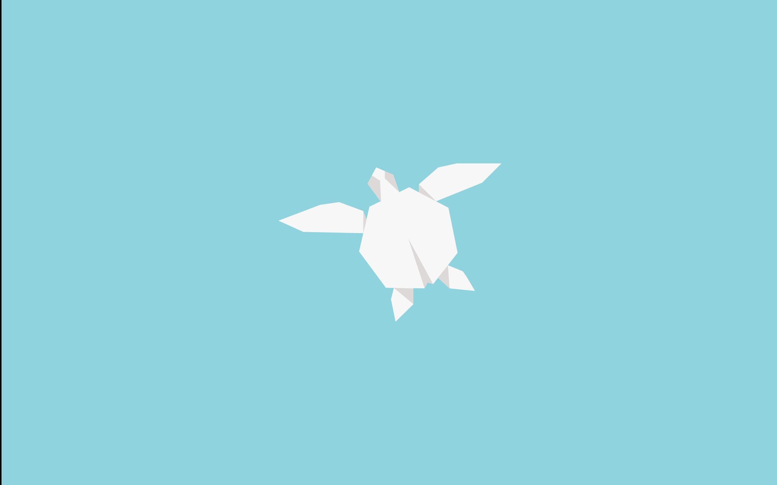 2560x1600 Origami Minimalist Wallpaper