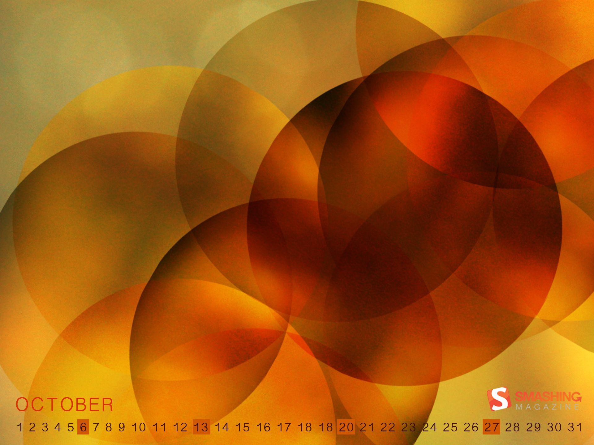 1920x1440 Desktop Wallpaper Calendars: October 2013