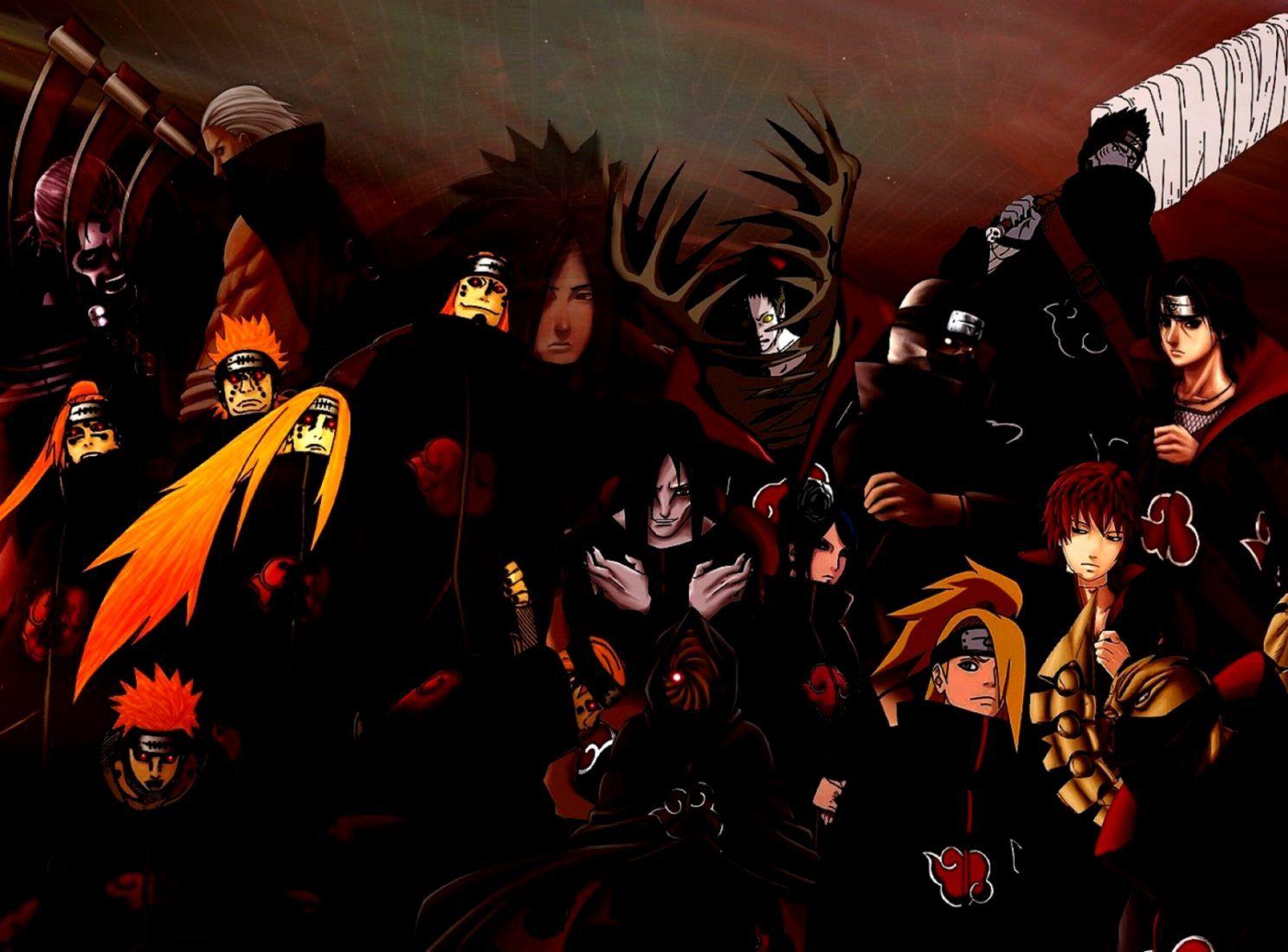 1488x1100 Naruto Akatsuki Wallpaper